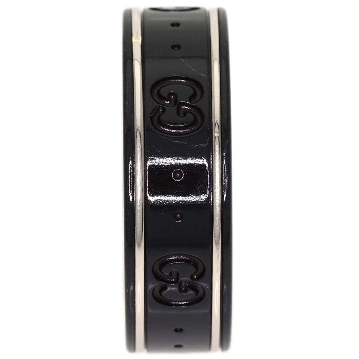 Gucci White Gold (18K) Band Ring (Pre-Owned)