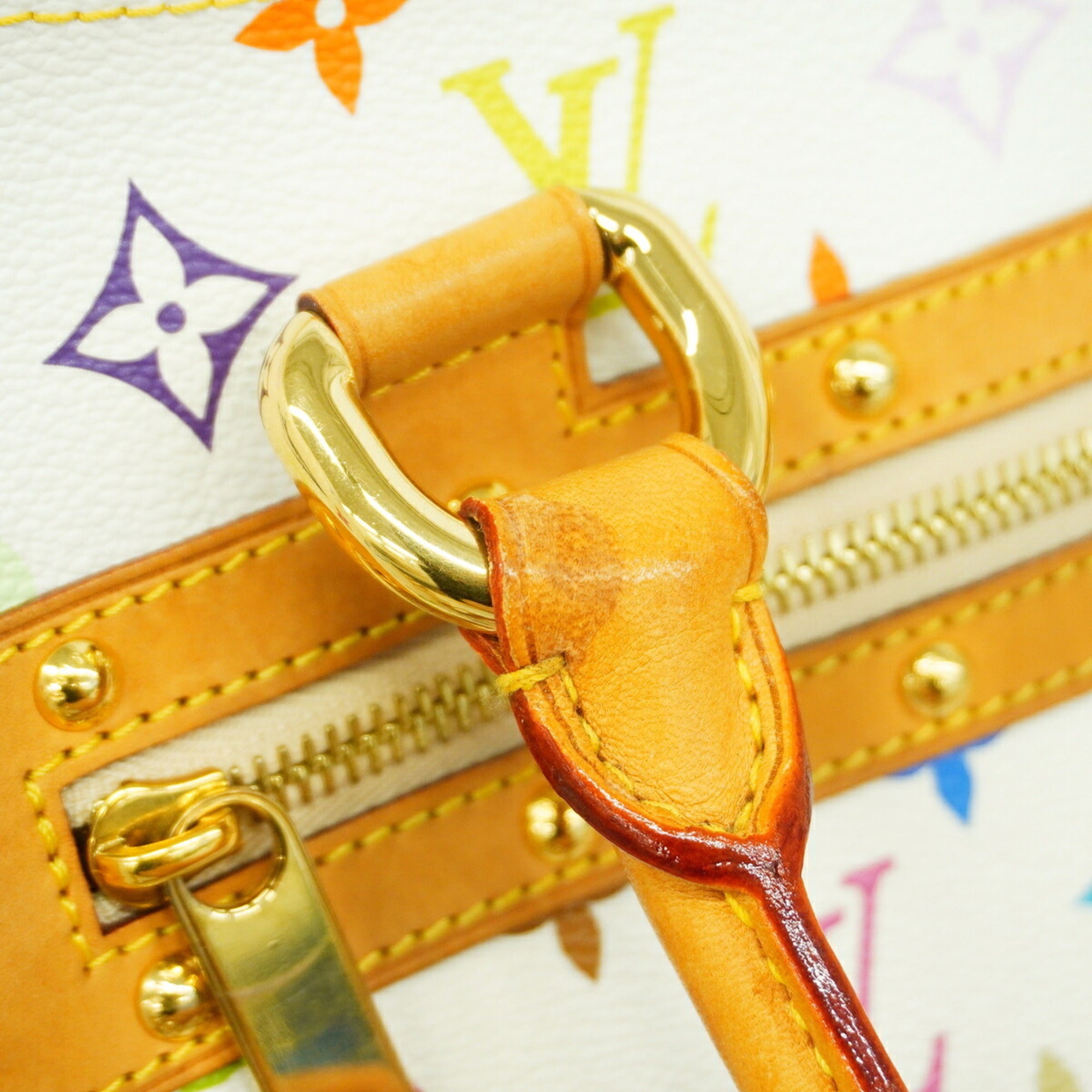 Louis Vuitton Blanc Handbag (Pre-Owned)