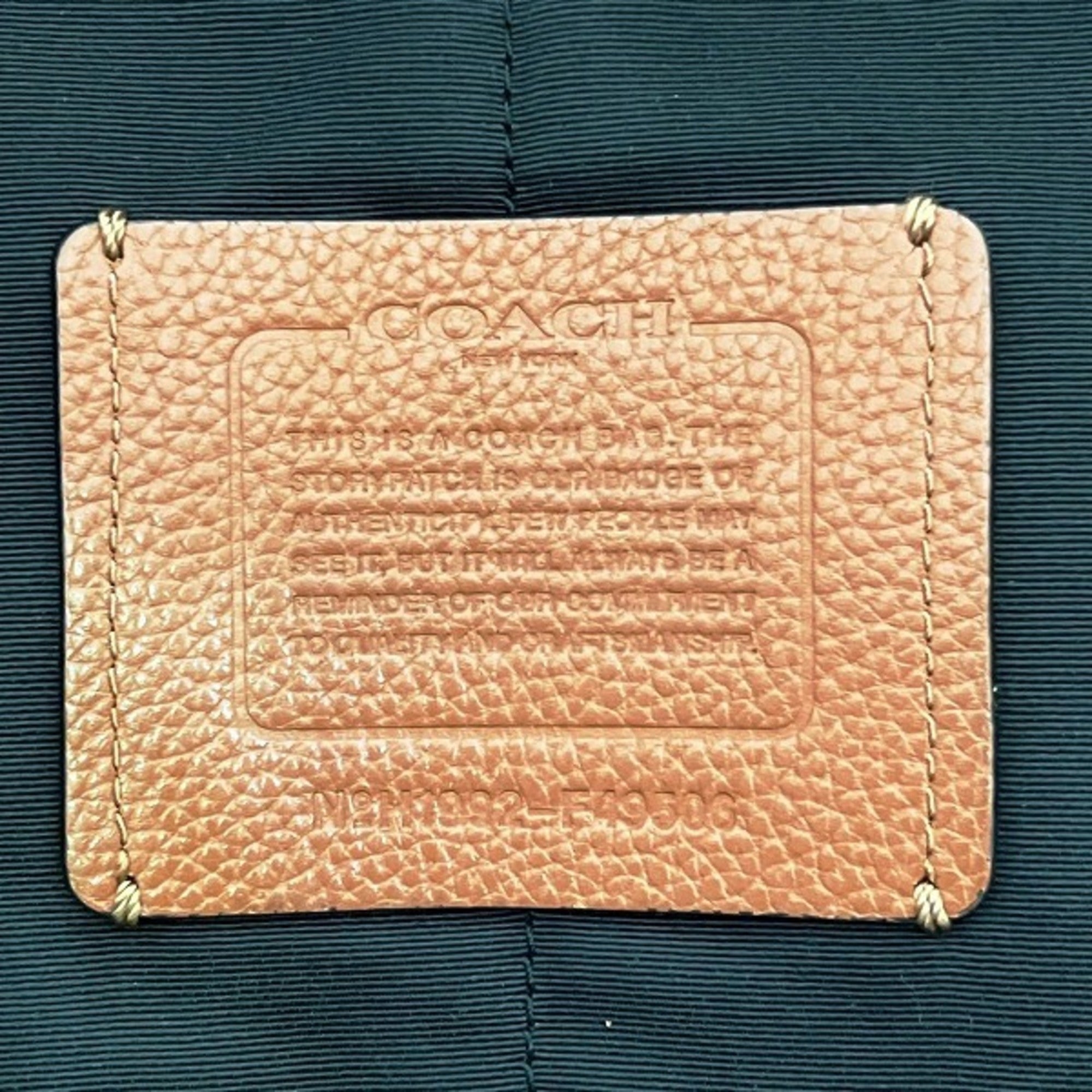 Coach Brown Leather Tote Bag (Pre-Owned)