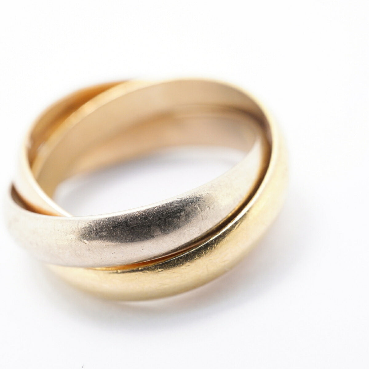 Cartier Yellow Gold (18K) Pink Gold (18K) White Gold (18K) Band Ring (Pre-Owned)
