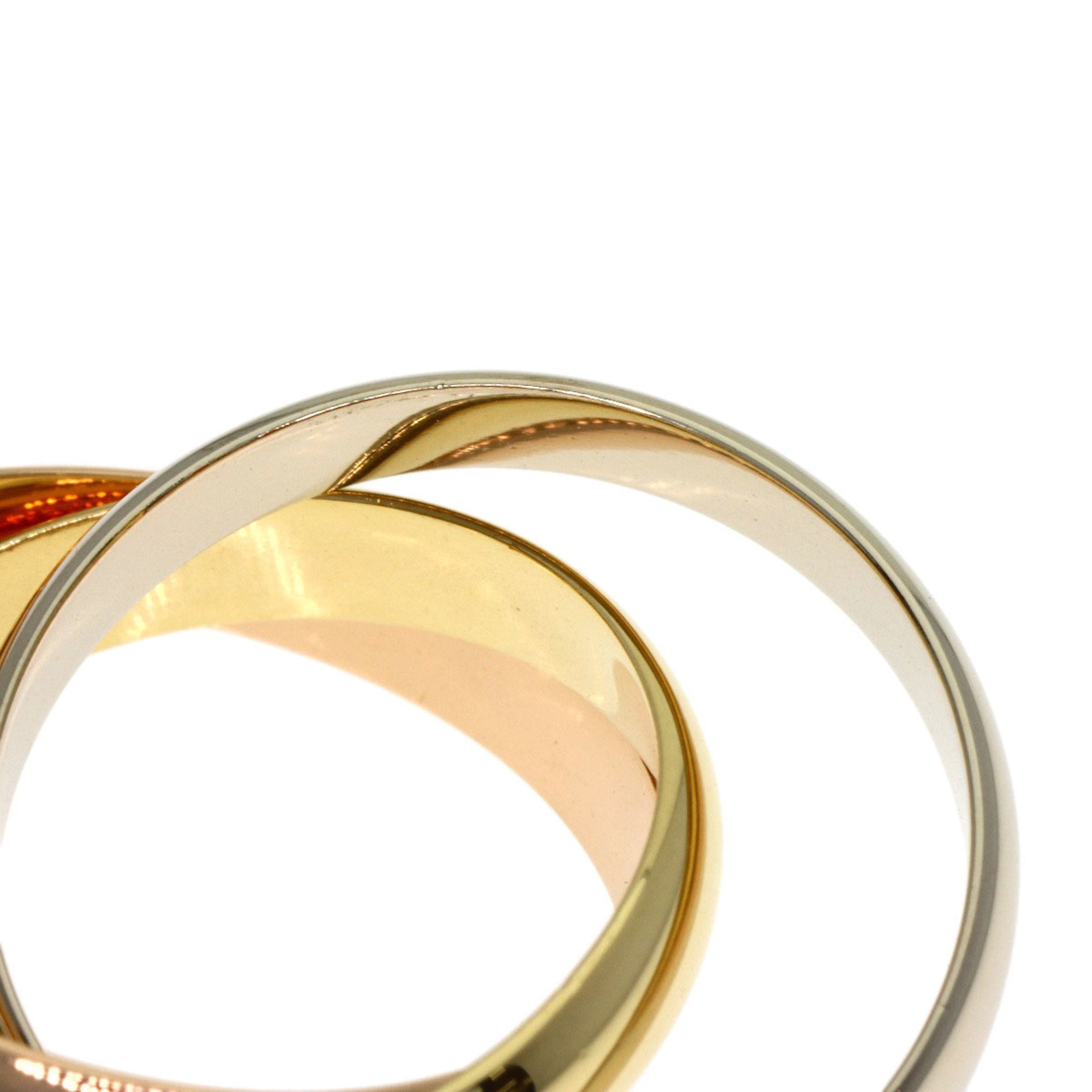 Cartier Trinity Yellow Gold (18K) Pink Gold (18K) White Gold (18K) Band Ring (Pre-Owned)