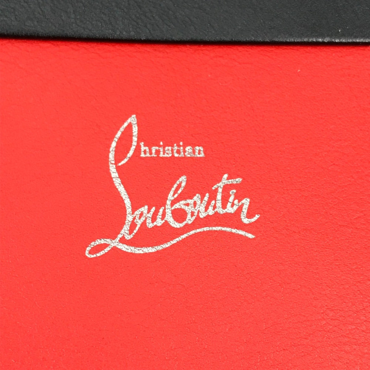 Christian Louboutin Black Leather Clutch Bag (Pre-Owned)