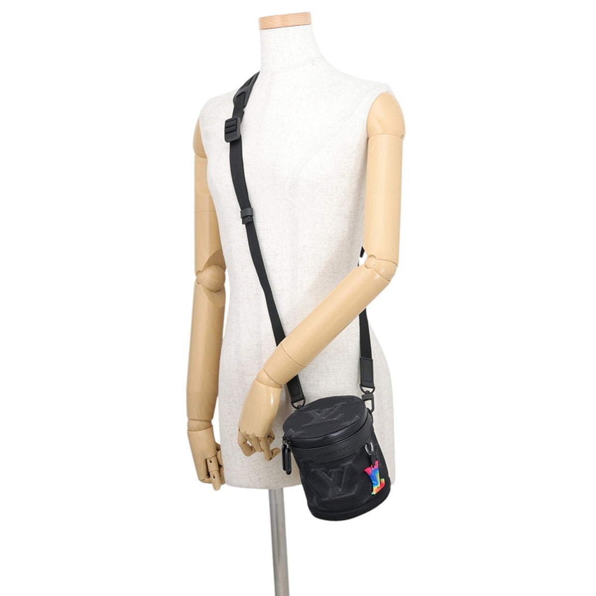 Louis Vuitton Monogram Black Monogram Handbag Shoulder Bag (Pre-Owned)