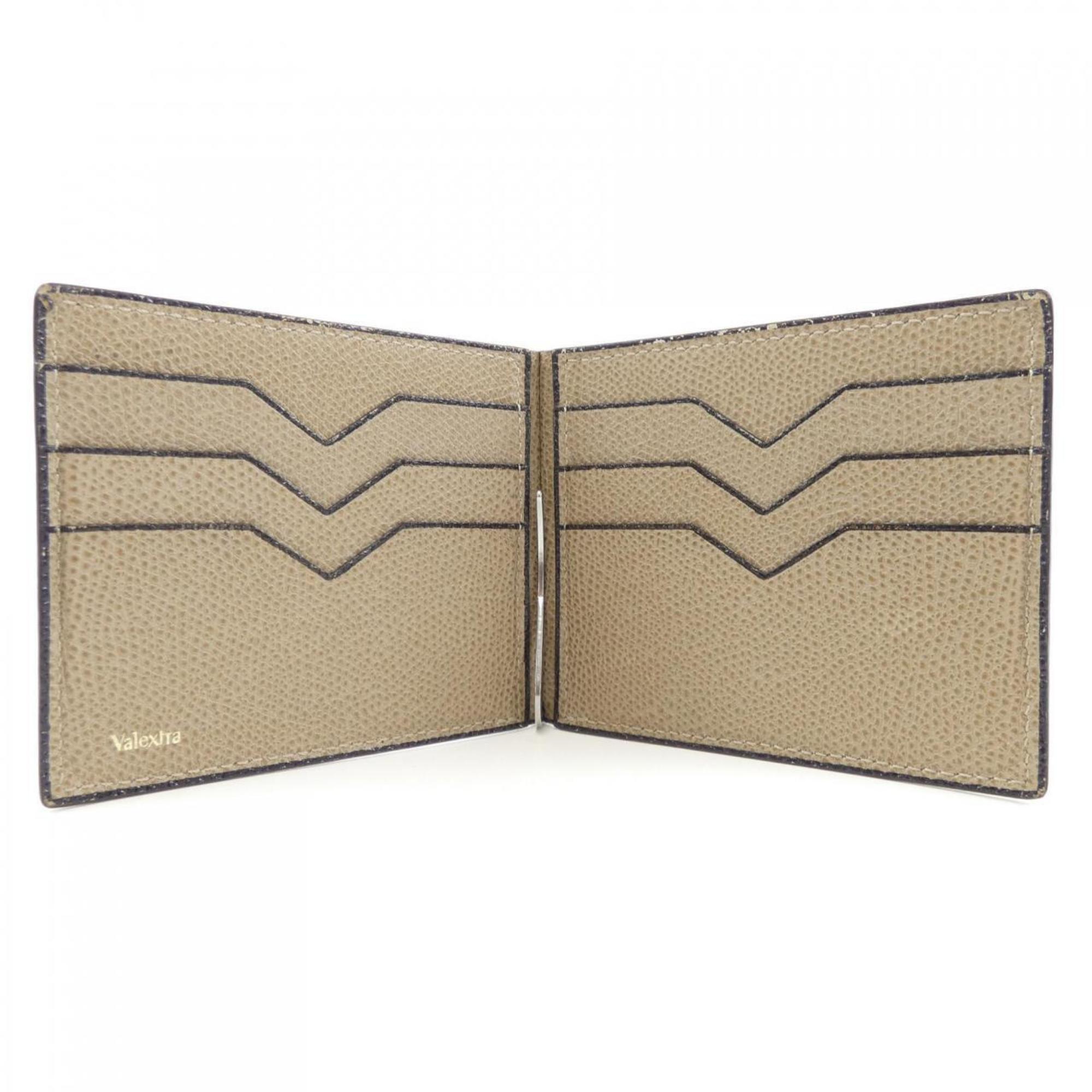 Valextra Beige Middle Wallet (Bi-Fold) (Pre-Owned)