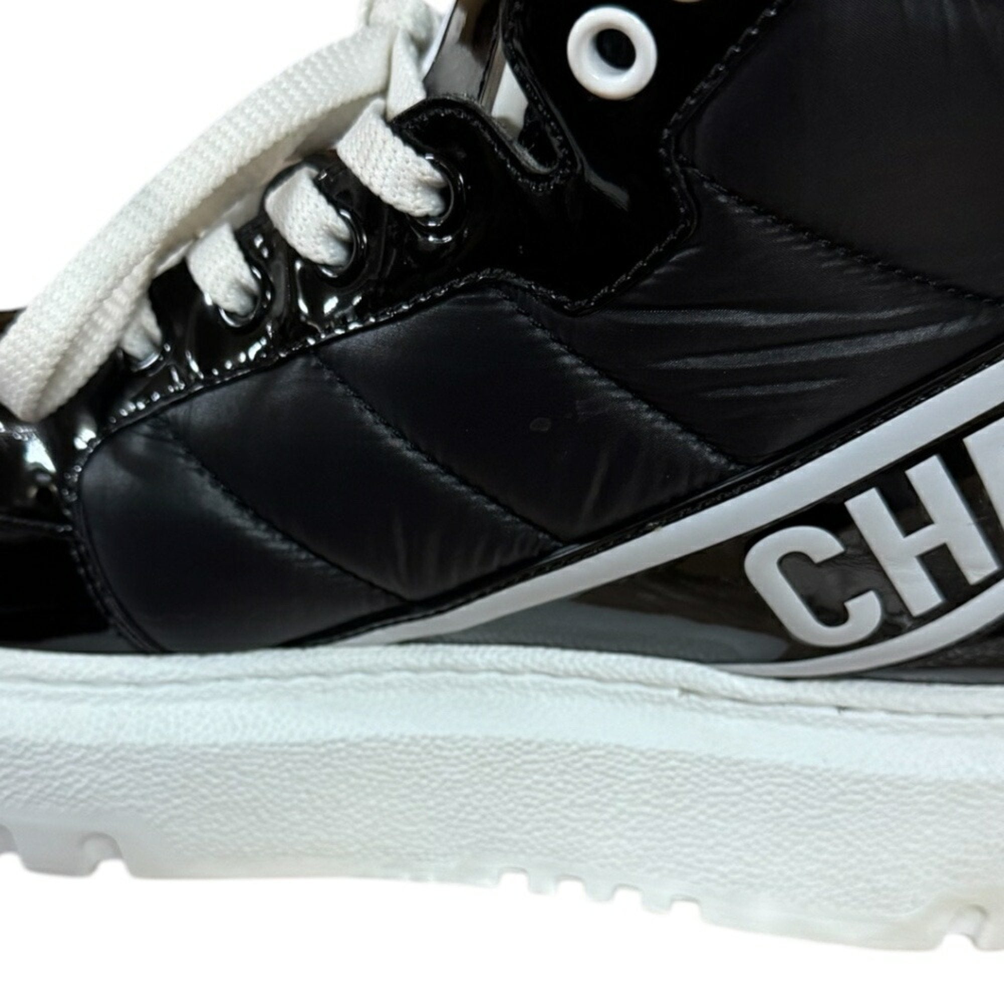 Christian Dior Black White Sneakers (Pre-Owned)