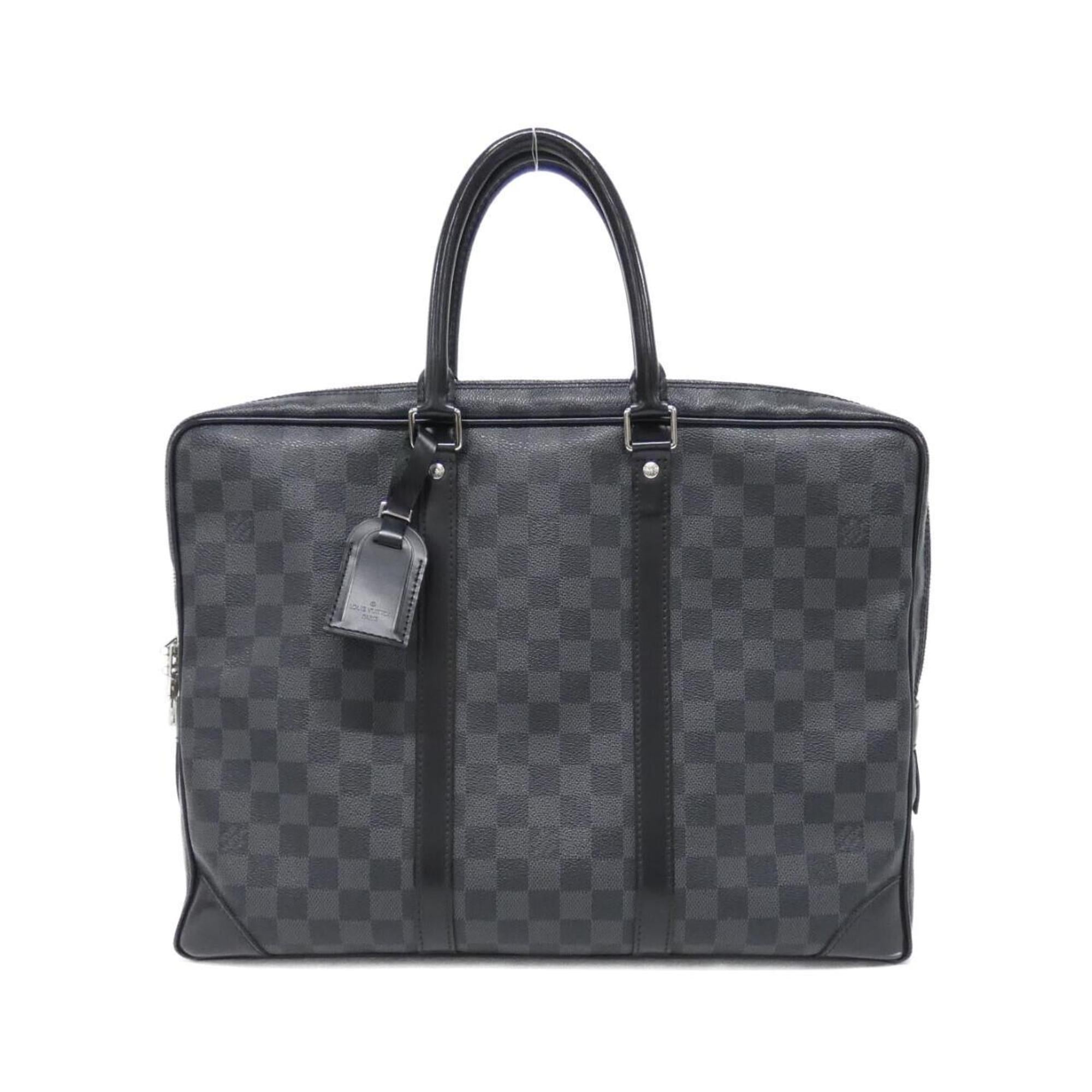 Louis Vuitton Graphite Coated Canvas Handbag (Pre-Owned)