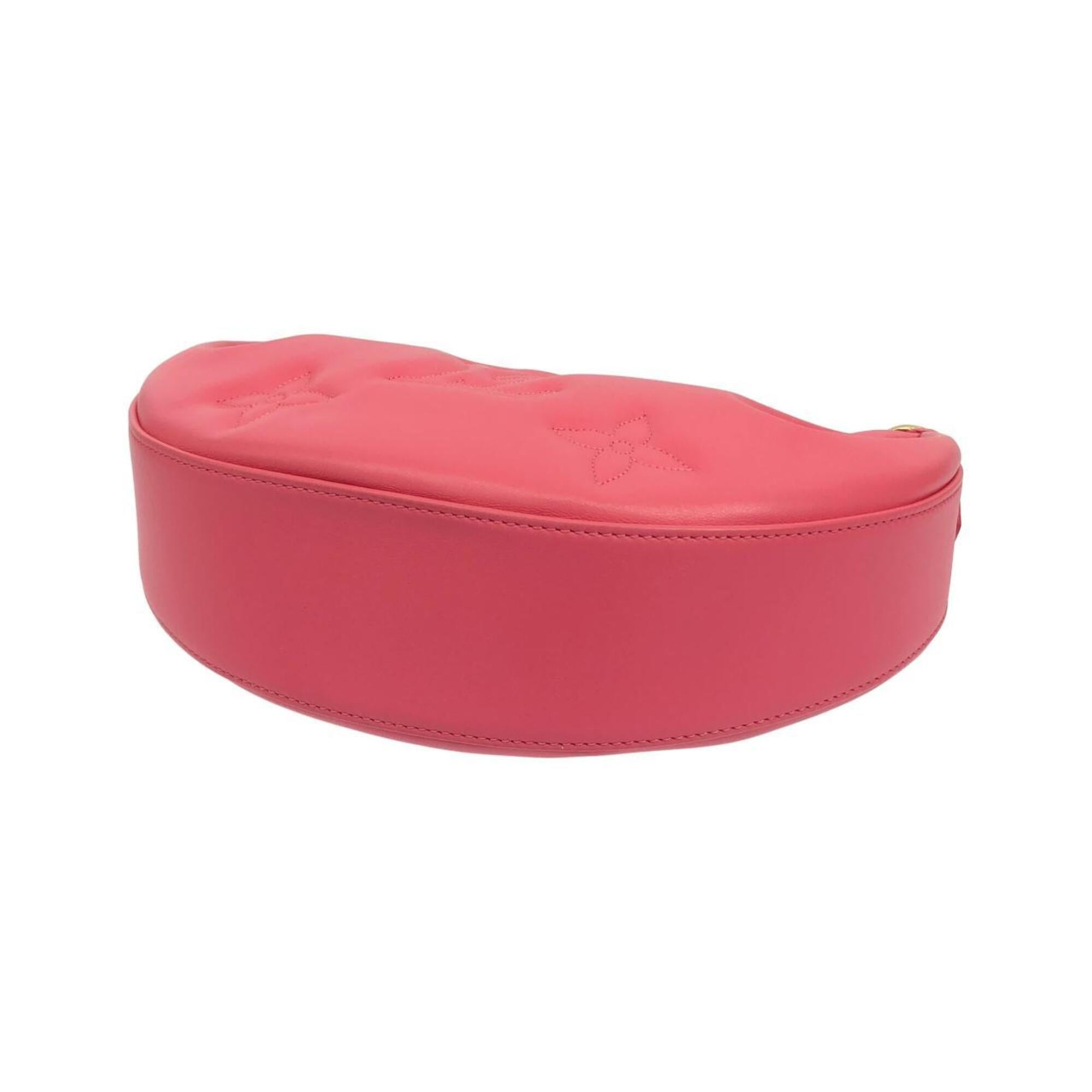 Louis Vuitton Pink Leather Shoulder Bag (Pre-Owned)