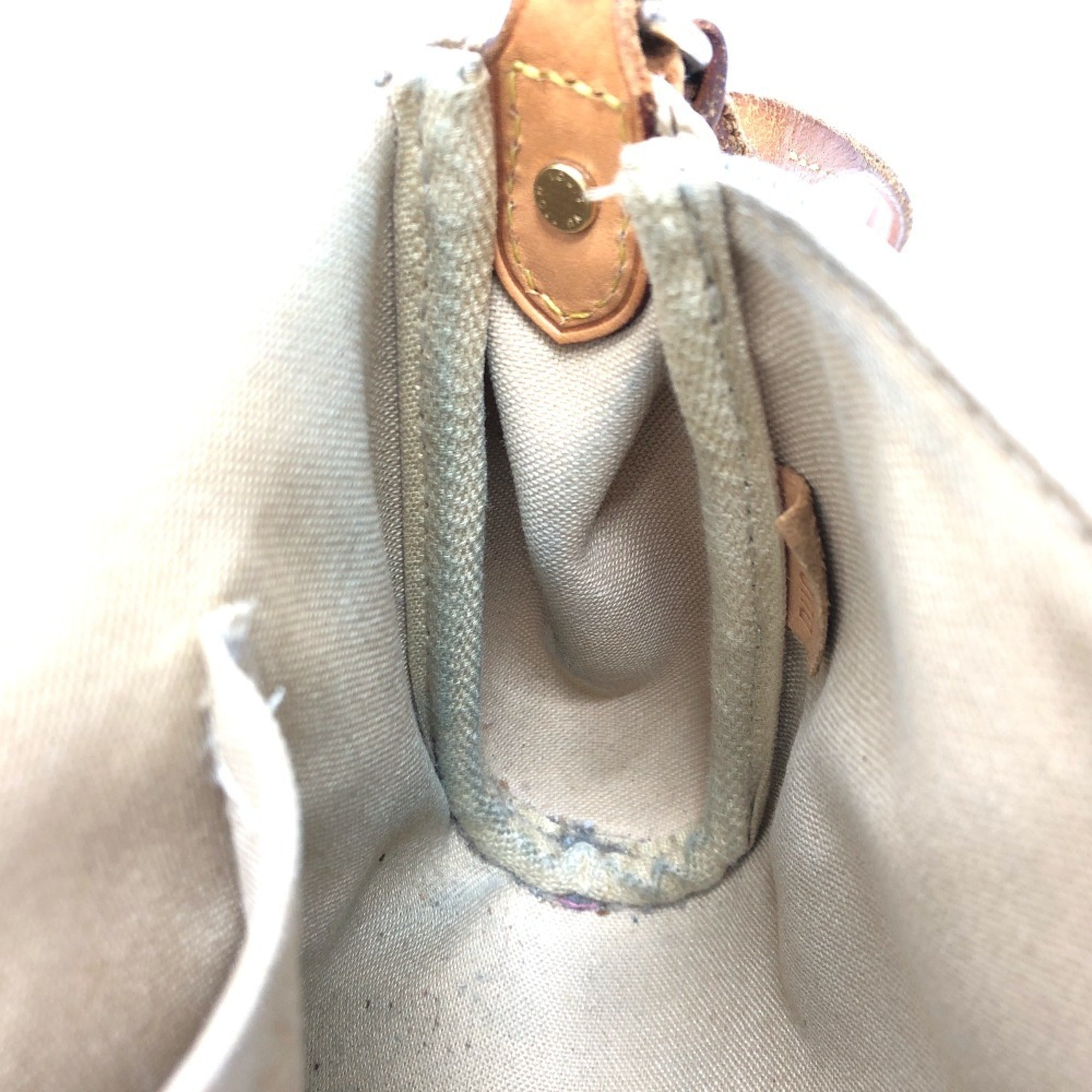 Louis Vuitton Brown Galle White Damier Azur Shoulder Bag (Pre-Owned)