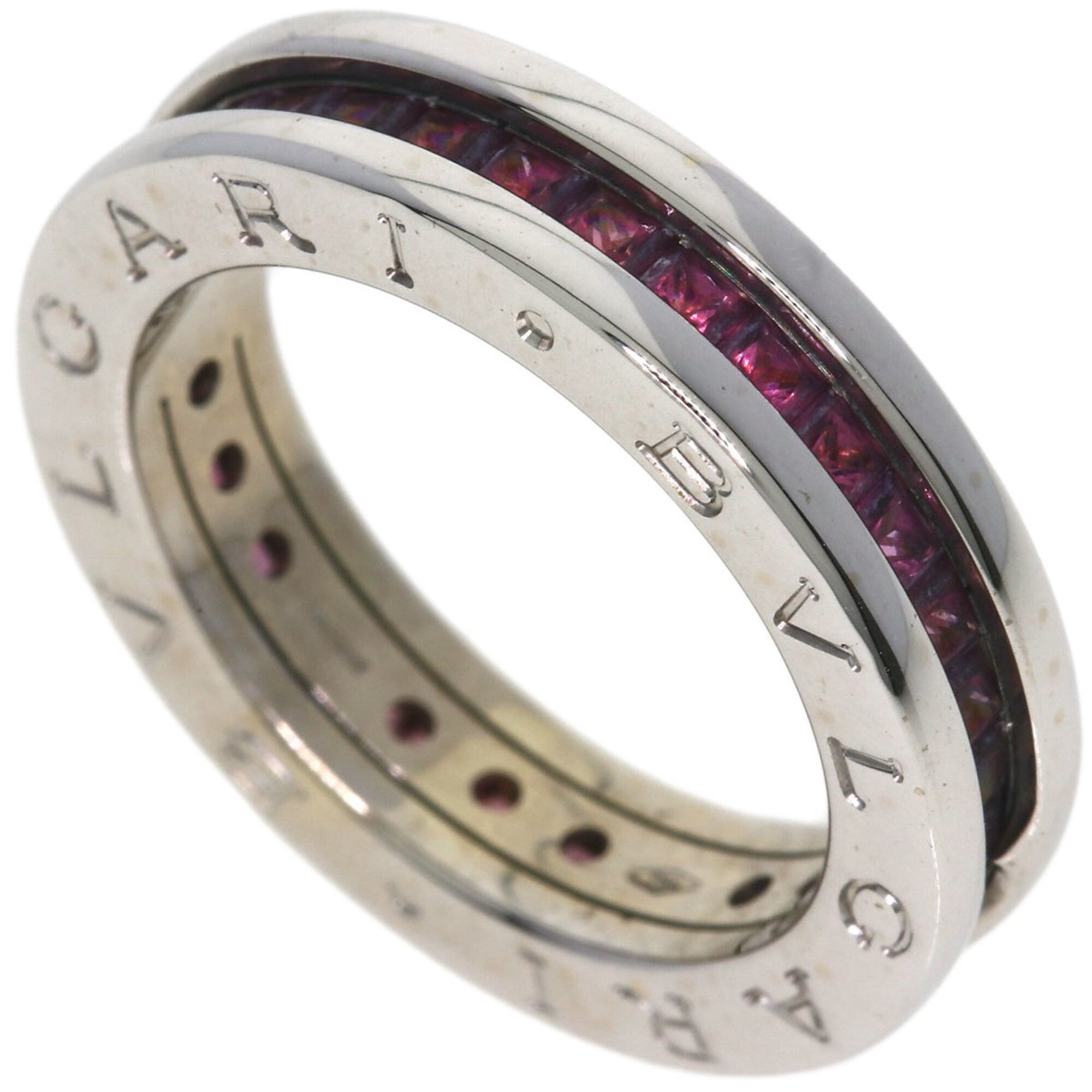 Bvlgari White Gold (18K) Band Ring (Pre-Owned)