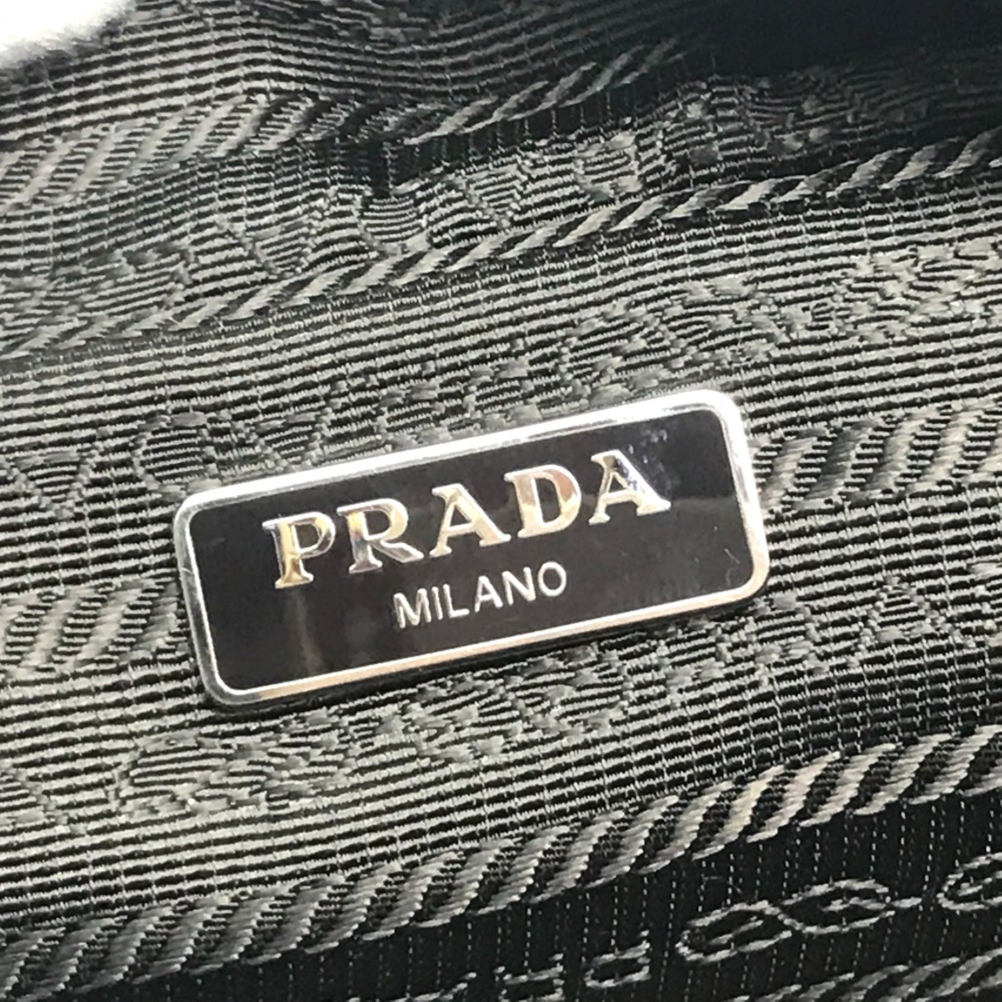 Prada Red Leather Pouch (Pre-Owned)