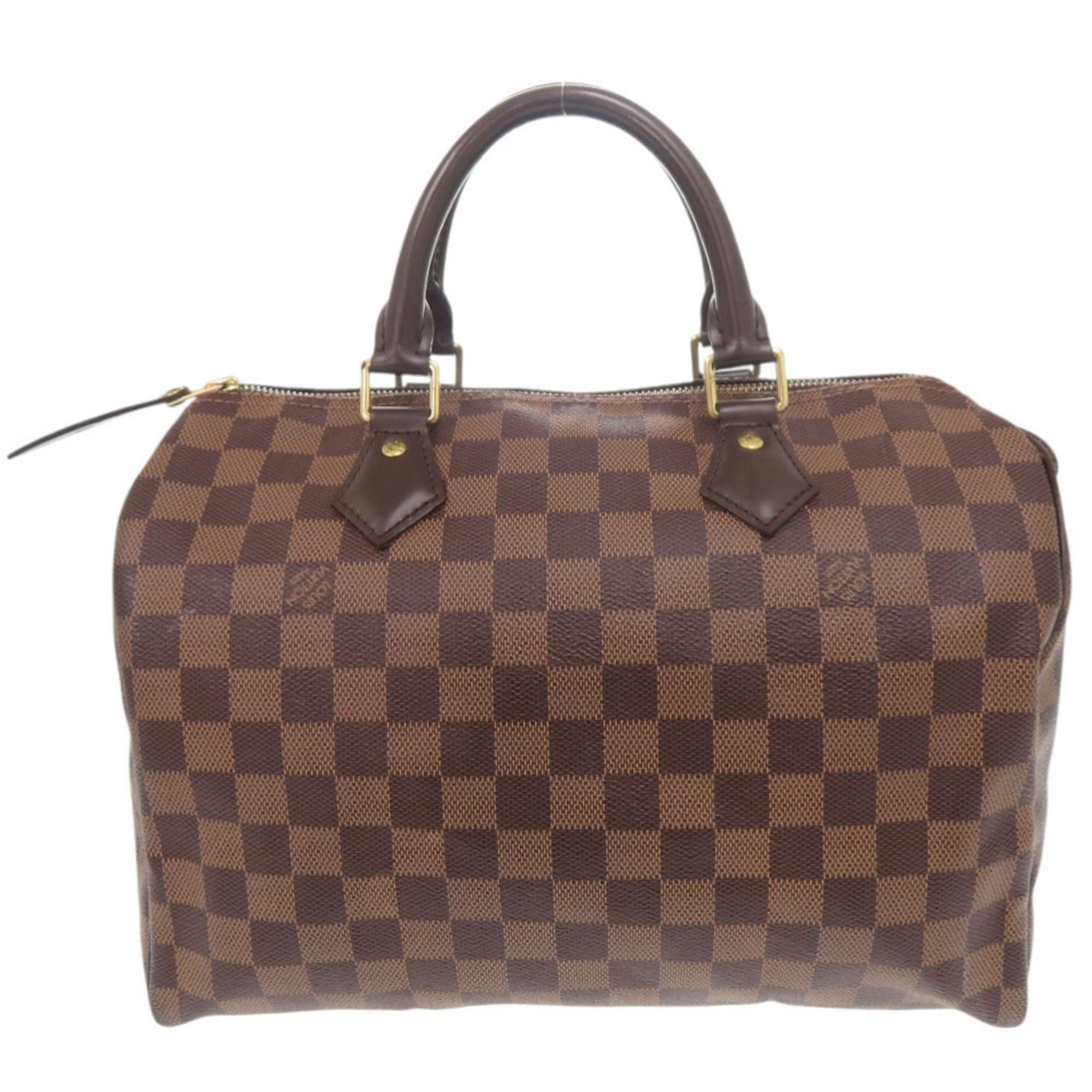 Louis Vuitton Brown Damier Canvas Handbag (Pre-Owned)