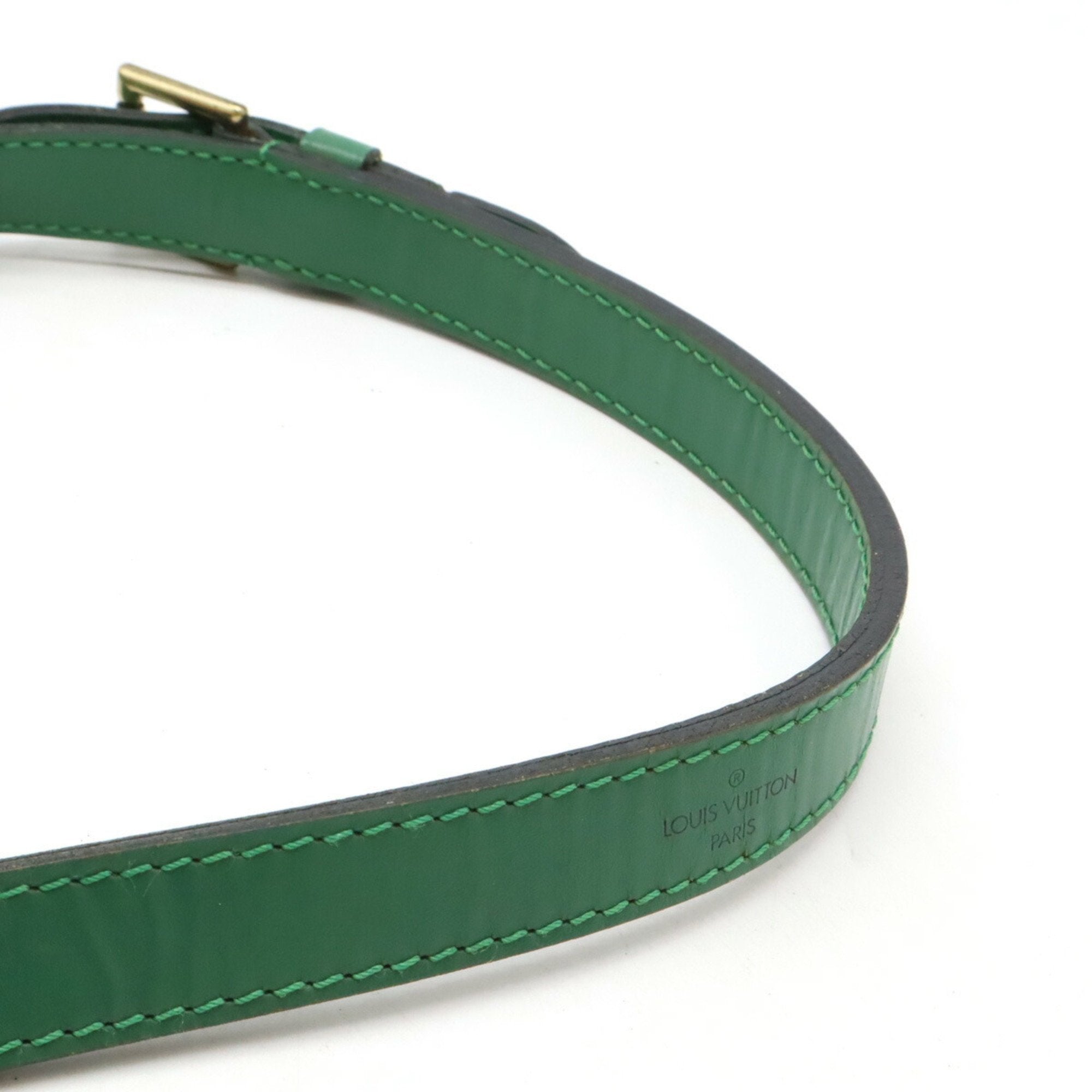 Louis Vuitton Borneo Green Shoulder Bag (Pre-Owned)