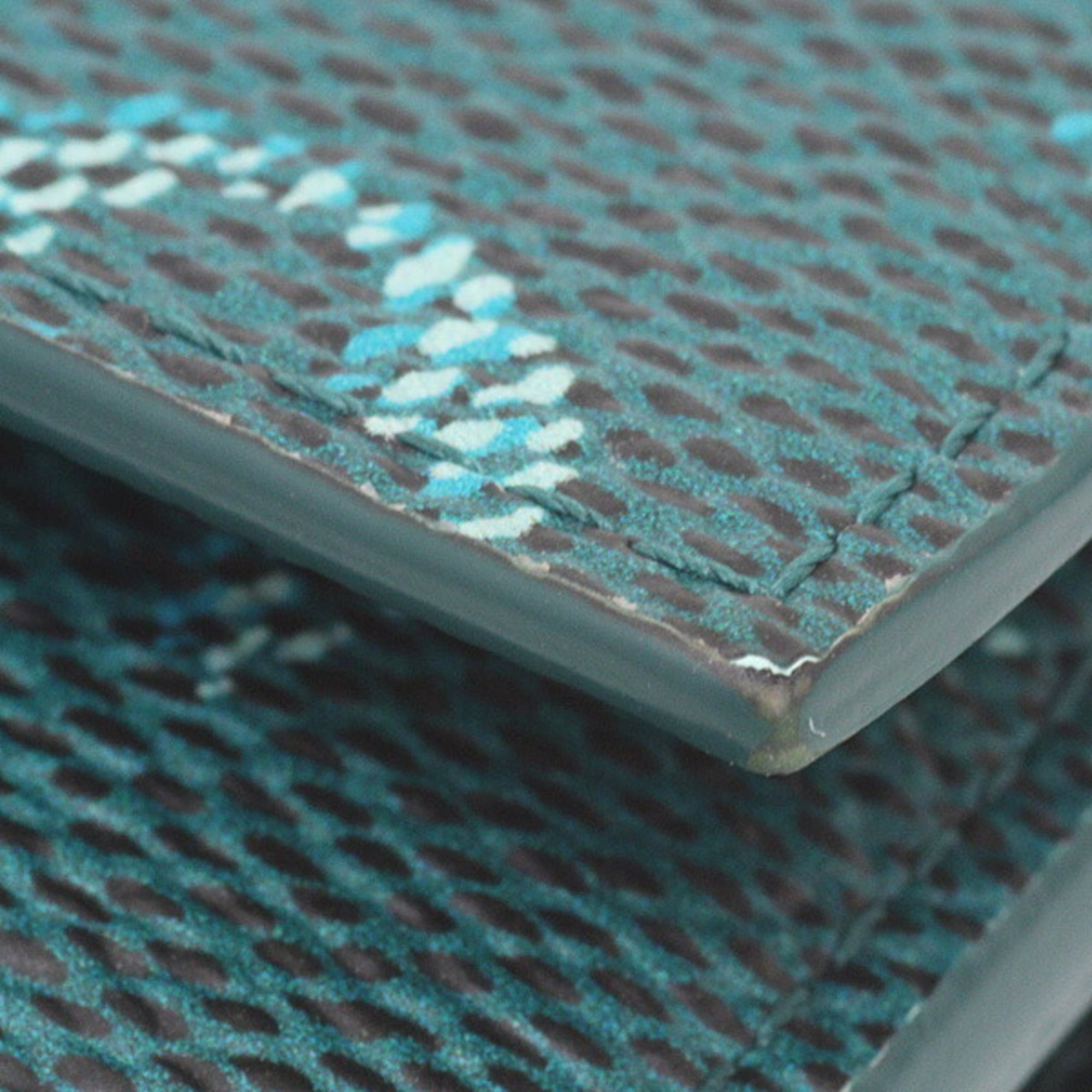Louis Vuitton Monogram Green Wallet (Tri-Fold) (Pre-Owned)