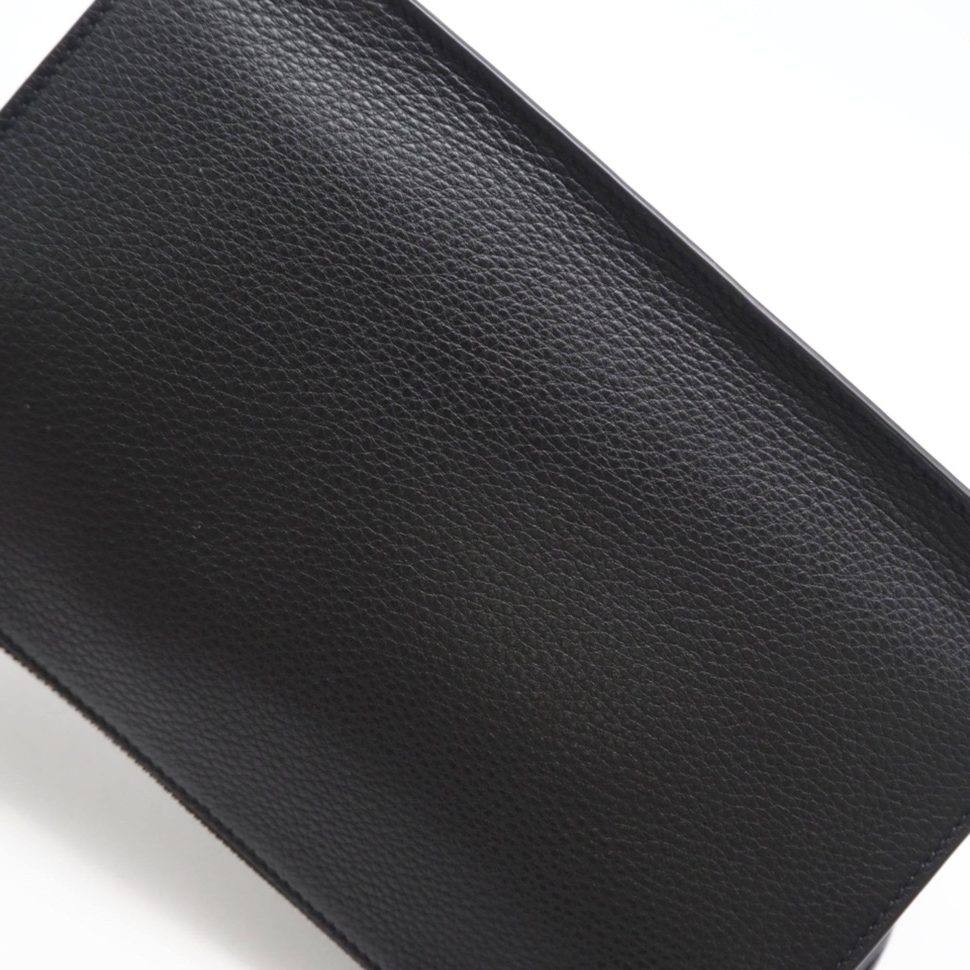 Prada Black Leather Clutch Bag (Pre-Owned)