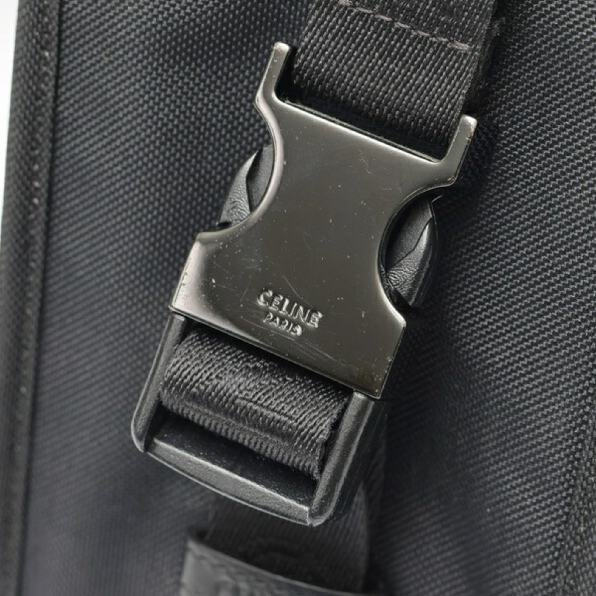 Celine Black Nylon Pouch (Pre-Owned)