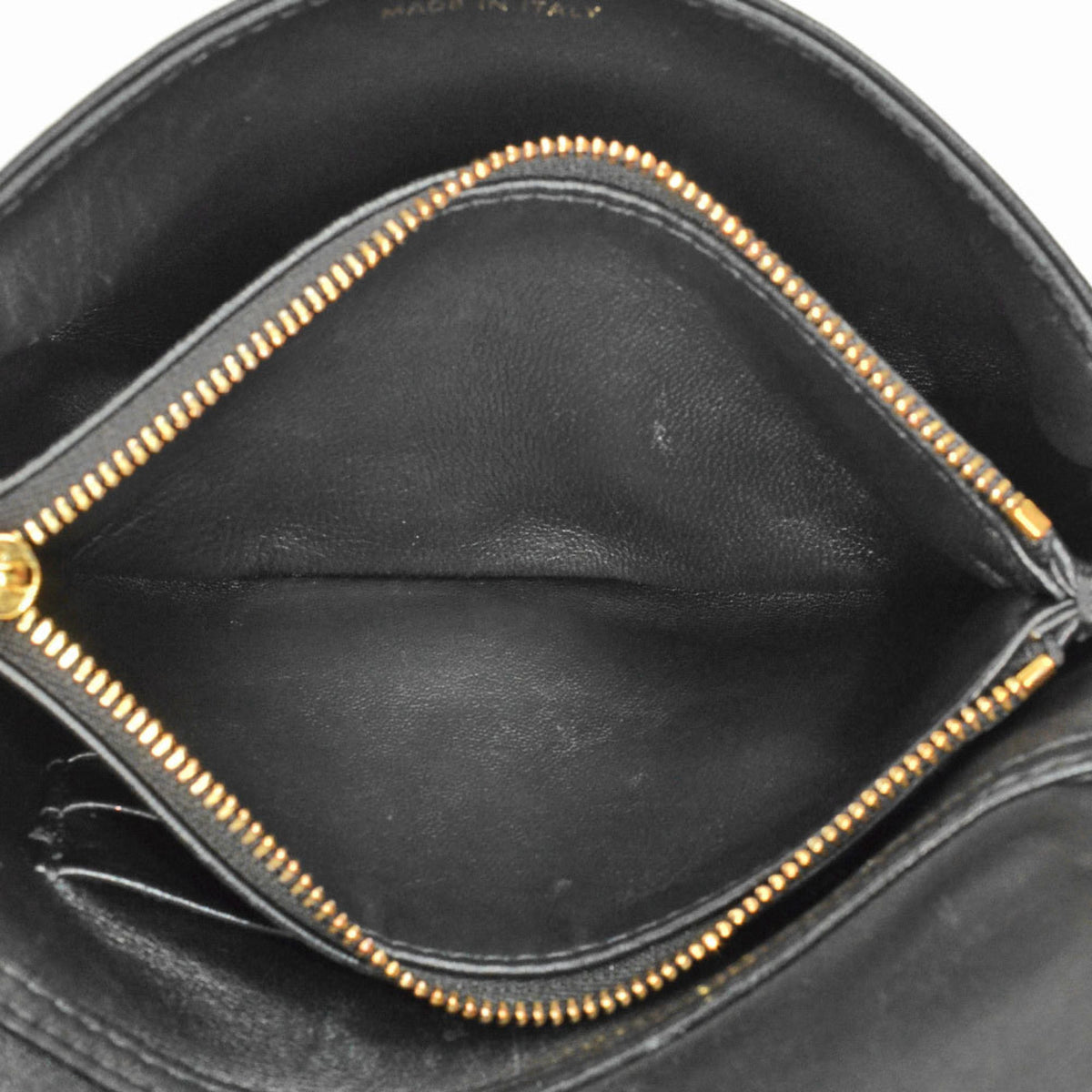 Christian Dior Black Leather Shoulder Bag (Pre-Owned)