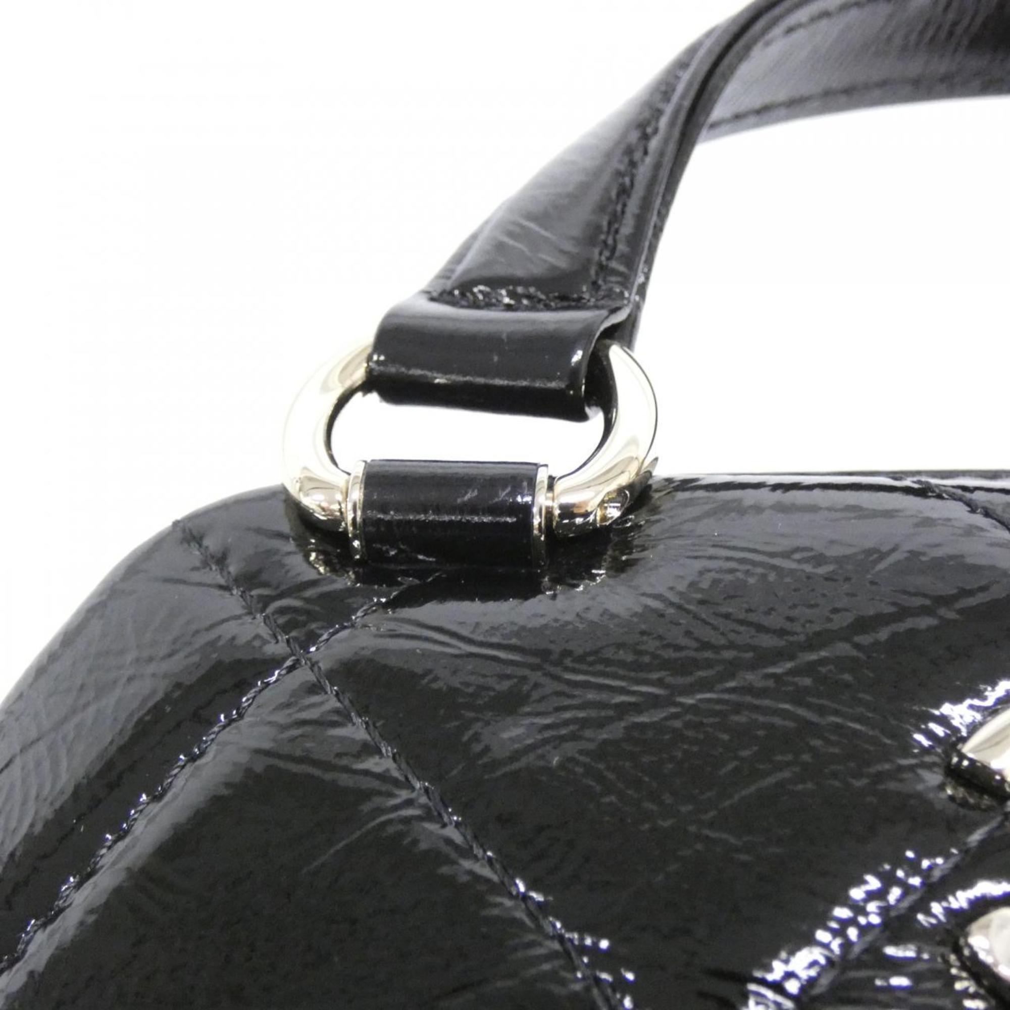 Chanel Black Leather Handbag (Pre-Owned)
