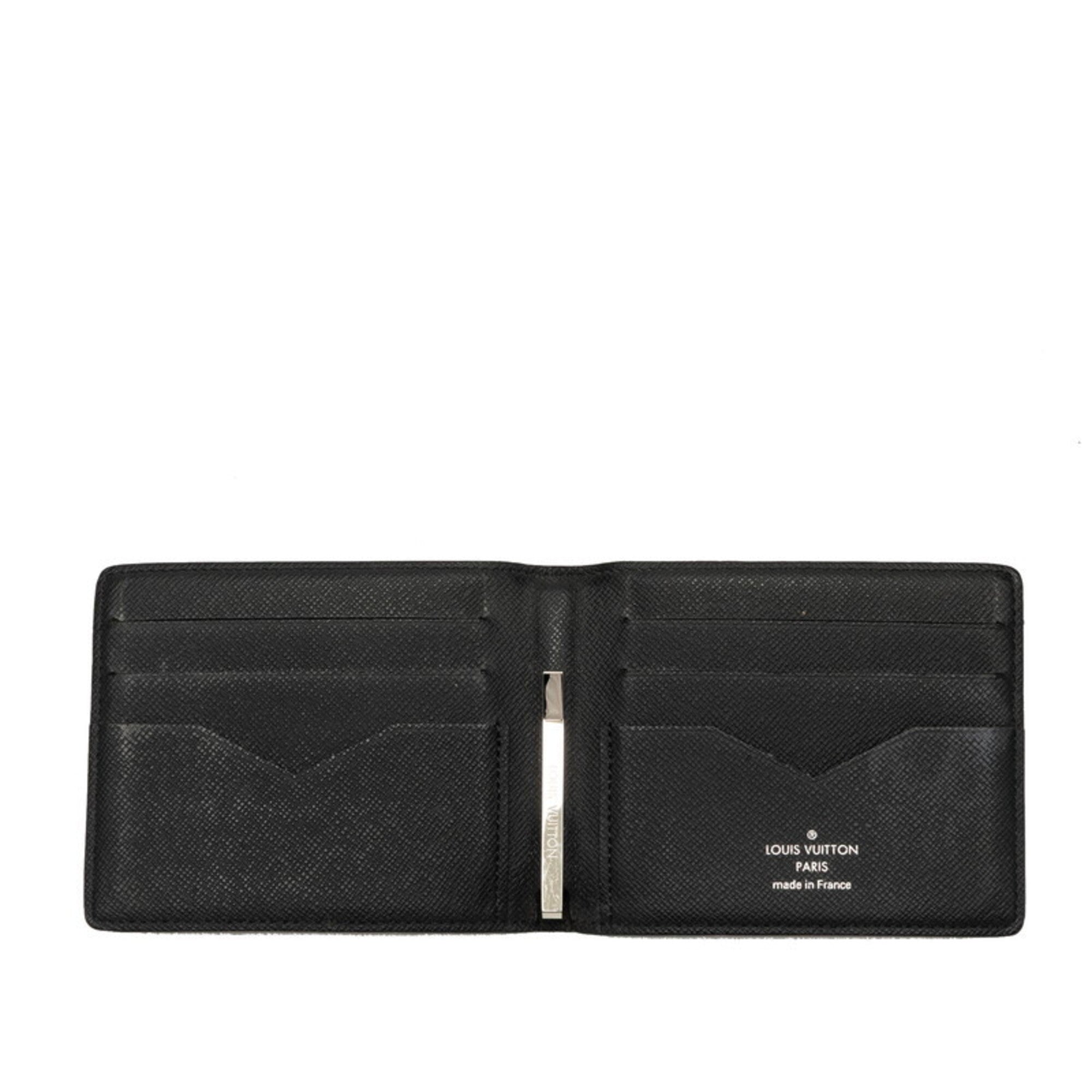 Louis Vuitton Black Damier Graphite Pvc Wallet (Bi-Fold) (Pre-Owned)