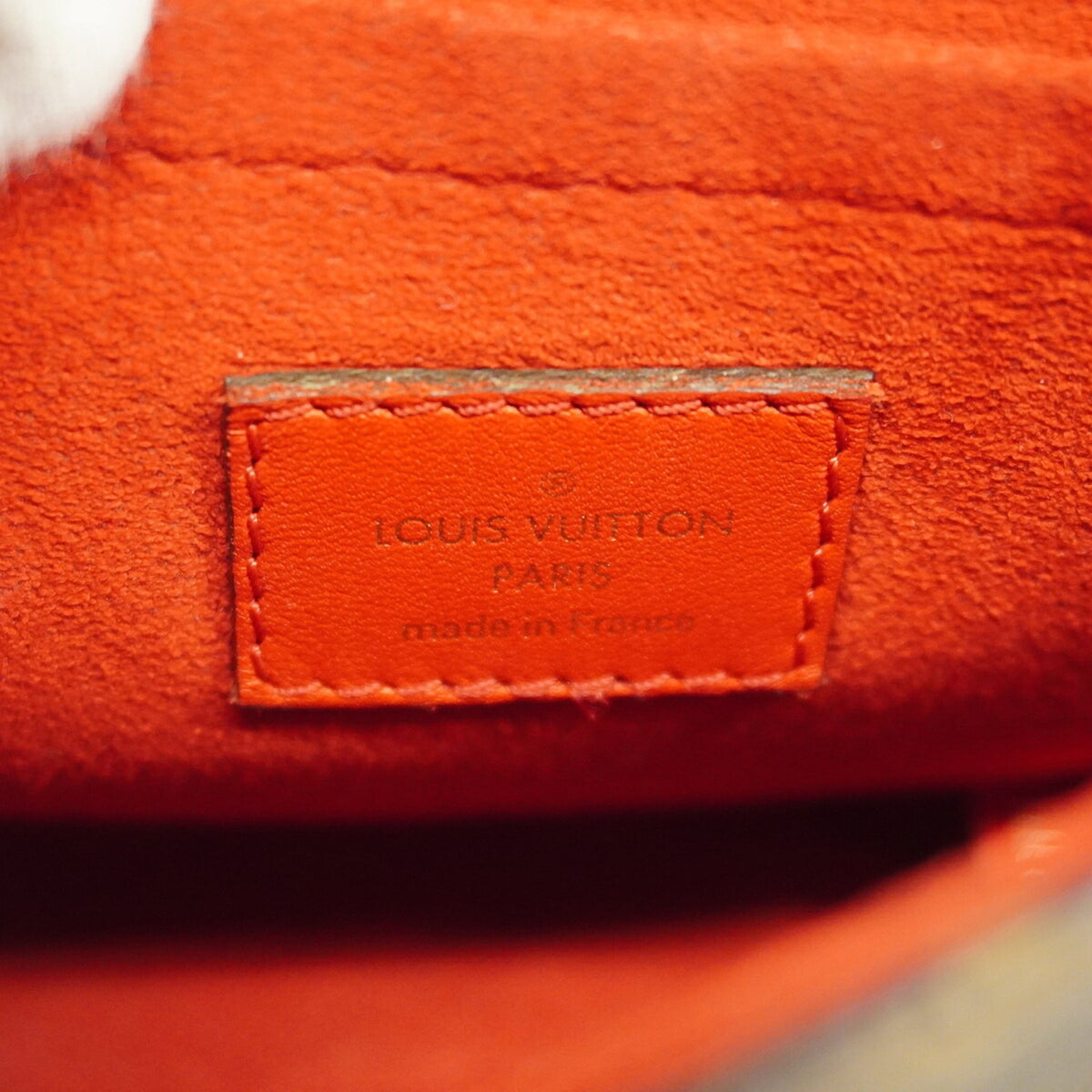 Louis Vuitton Brown Red Color Handbag (Pre-Owned)