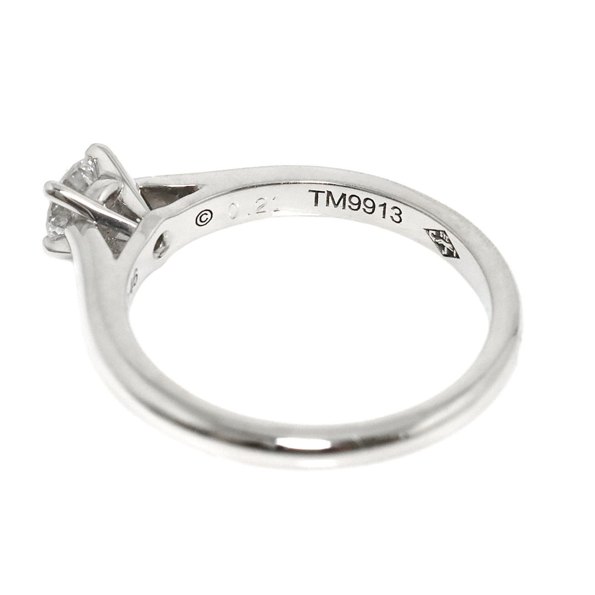 Cartier Platinum 950 Band Ring (Pre-Owned)