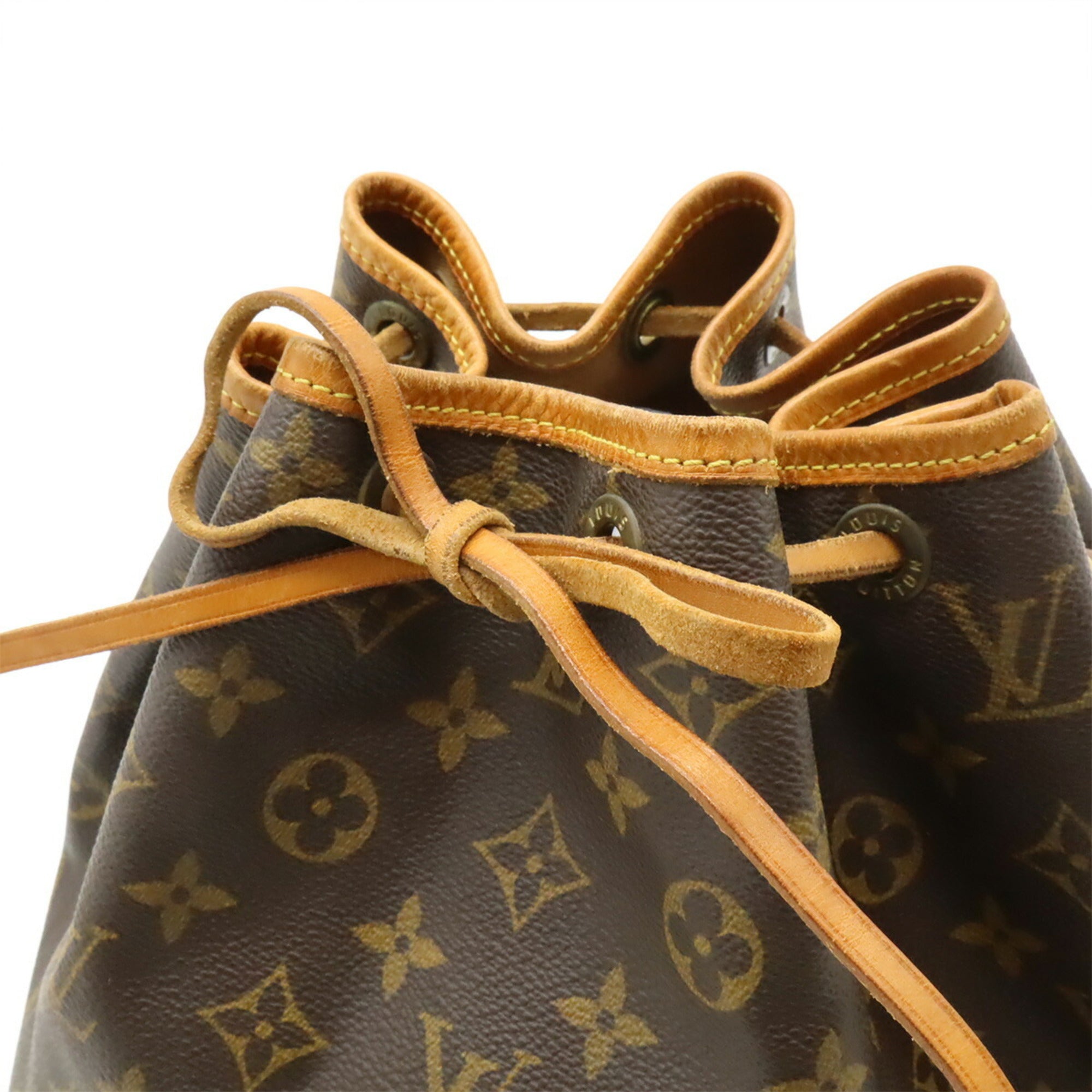 Louis Vuitton Brown Monogram Canvas Shoulder Bag (Pre-Owned)