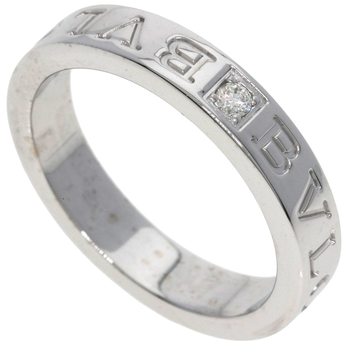Bvlgari White Gold (18K) Band Ring (Pre-Owned)