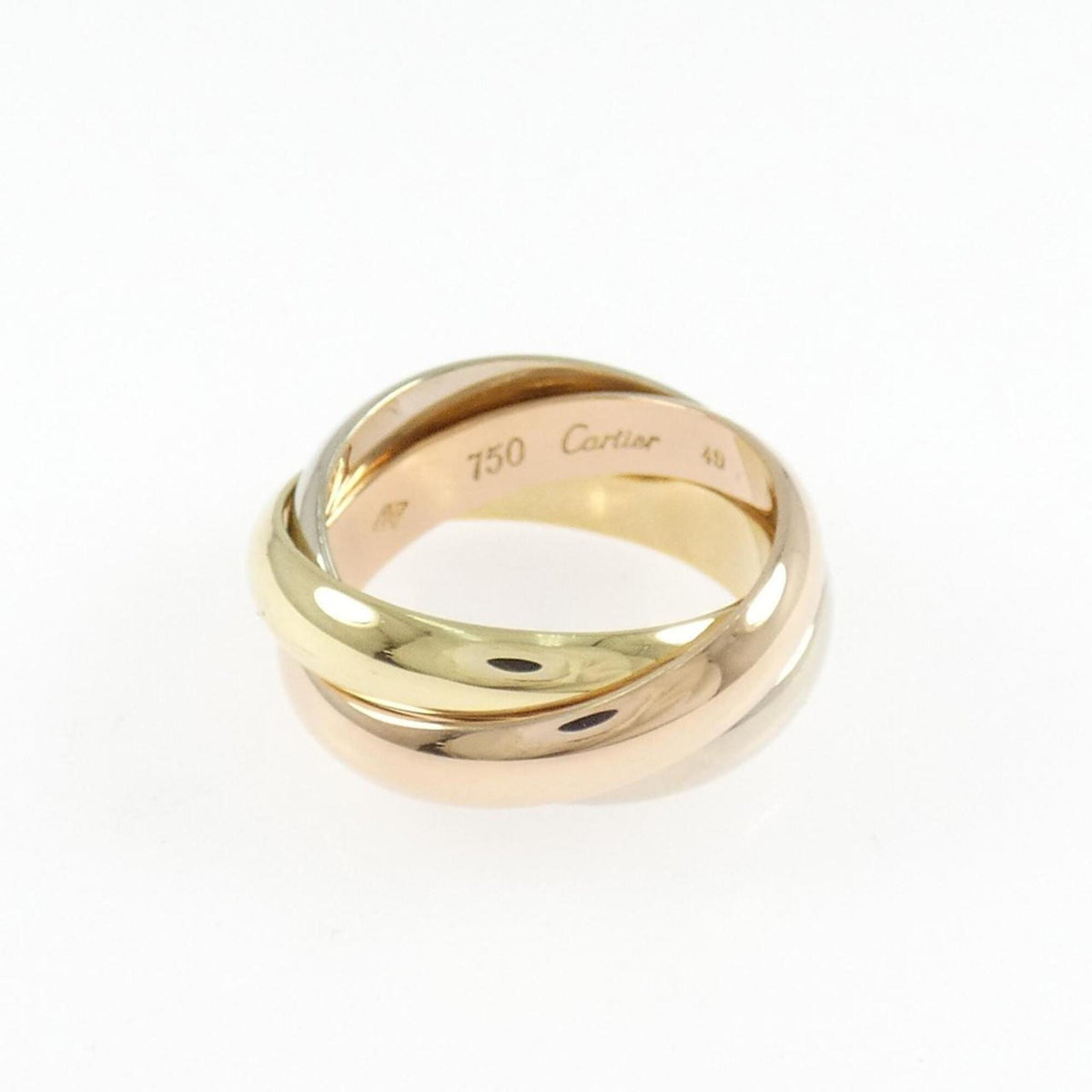 Cartier Yellow Gold (18K) Pink Gold (18K) White Gold (18K) Band Ring (Pre-Owned)