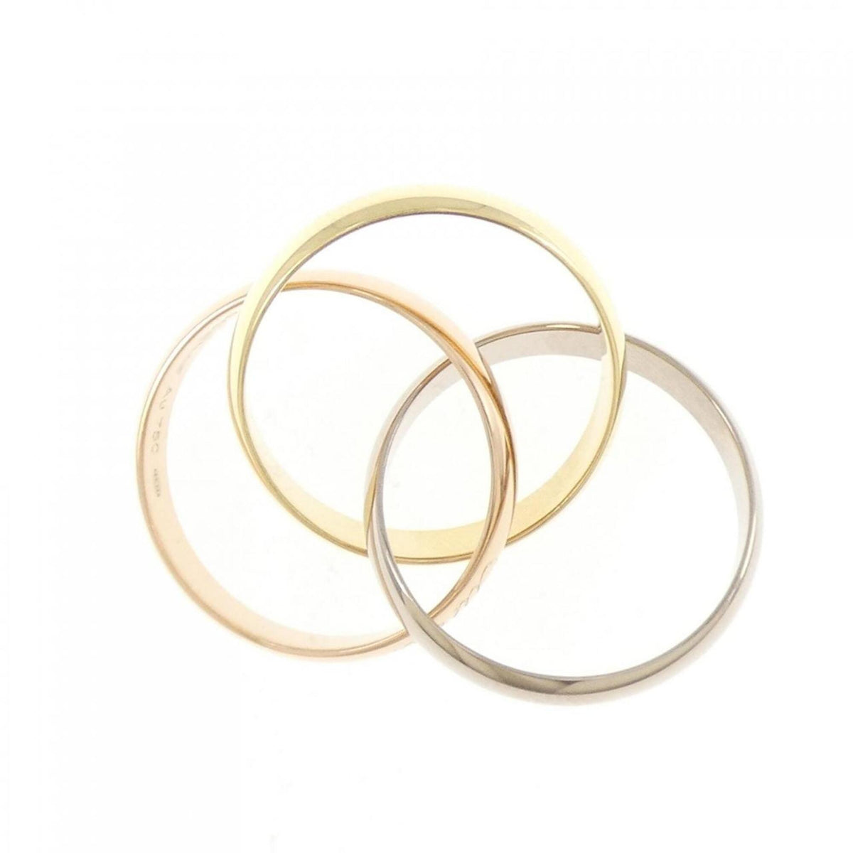 Cartier Trinity Yellow Gold (18K) Pink Gold (18K) White Gold (18K) Band Ring (Pre-Owned)