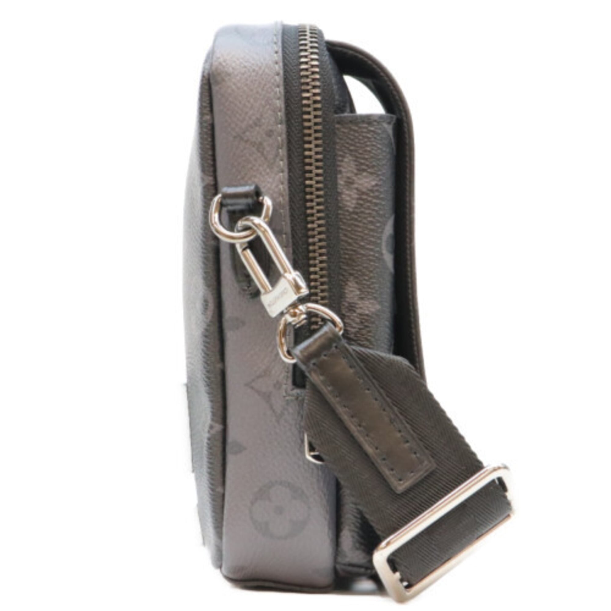 Louis Vuitton Black Monogram Eclipse Pouch Shoulder Bag (Pre-Owned)