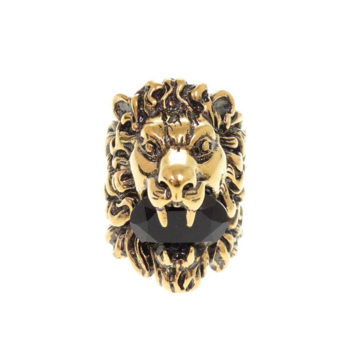Gucci Gold Metal Band Ring (Pre-Owned)