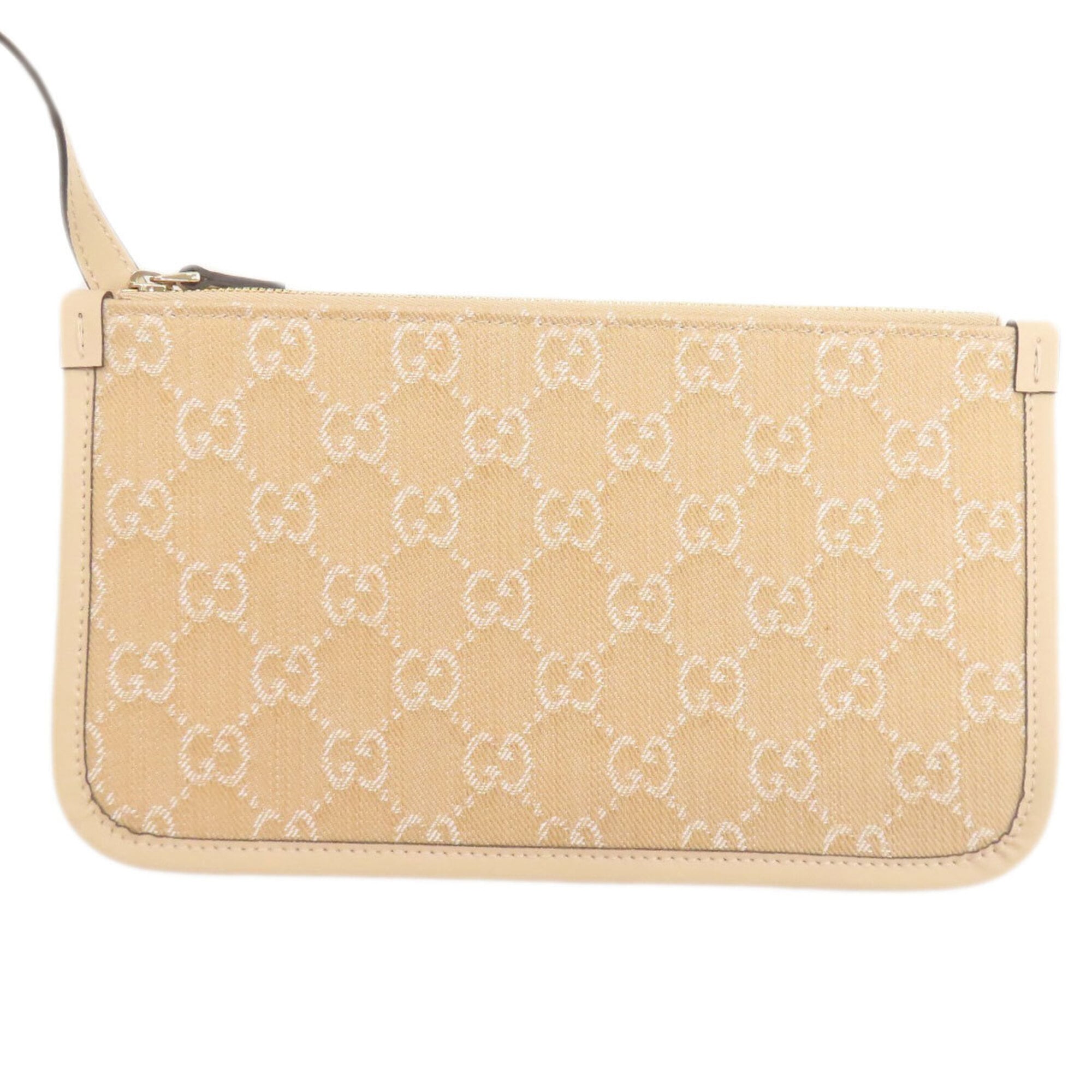 Gucci Beige Canvas Tote Bag (Pre-Owned)