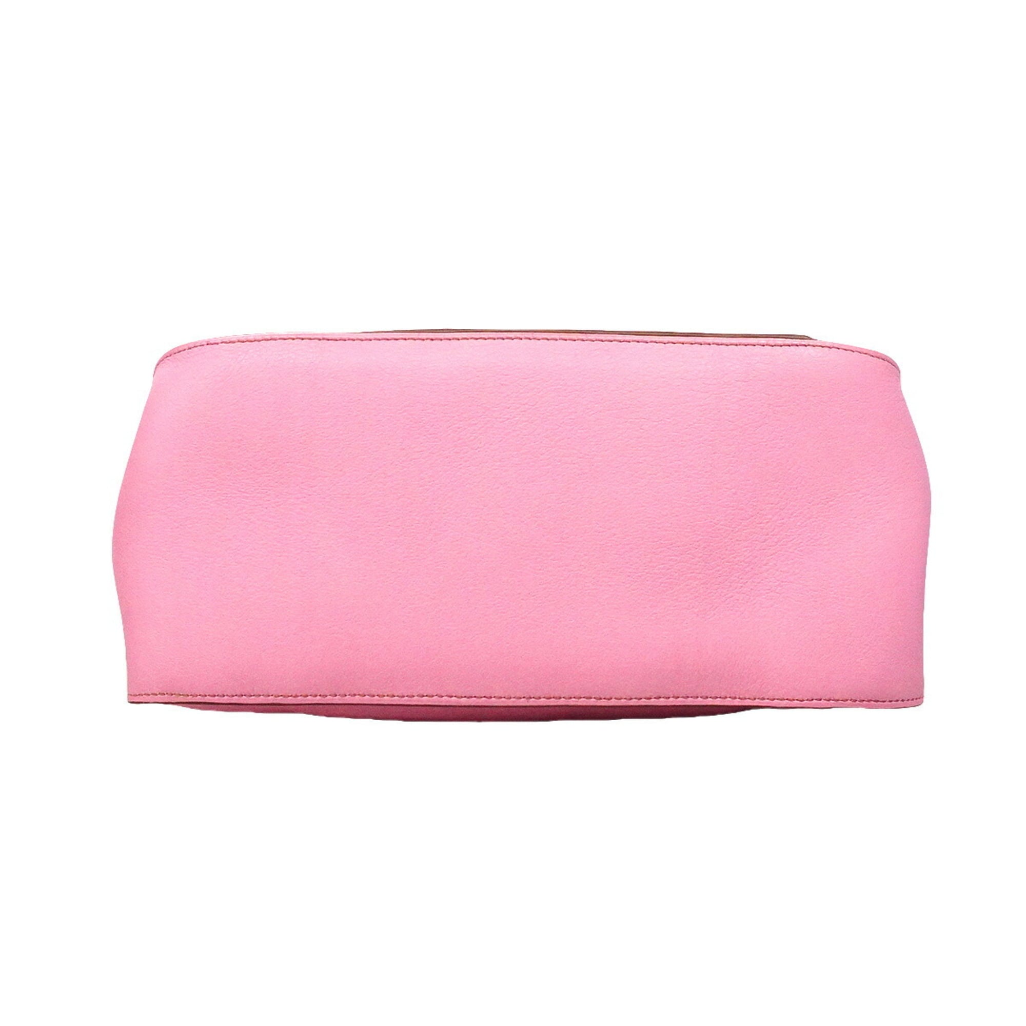 Hermes Pink Swift Leather Shoulder Bag (Pre-Owned)