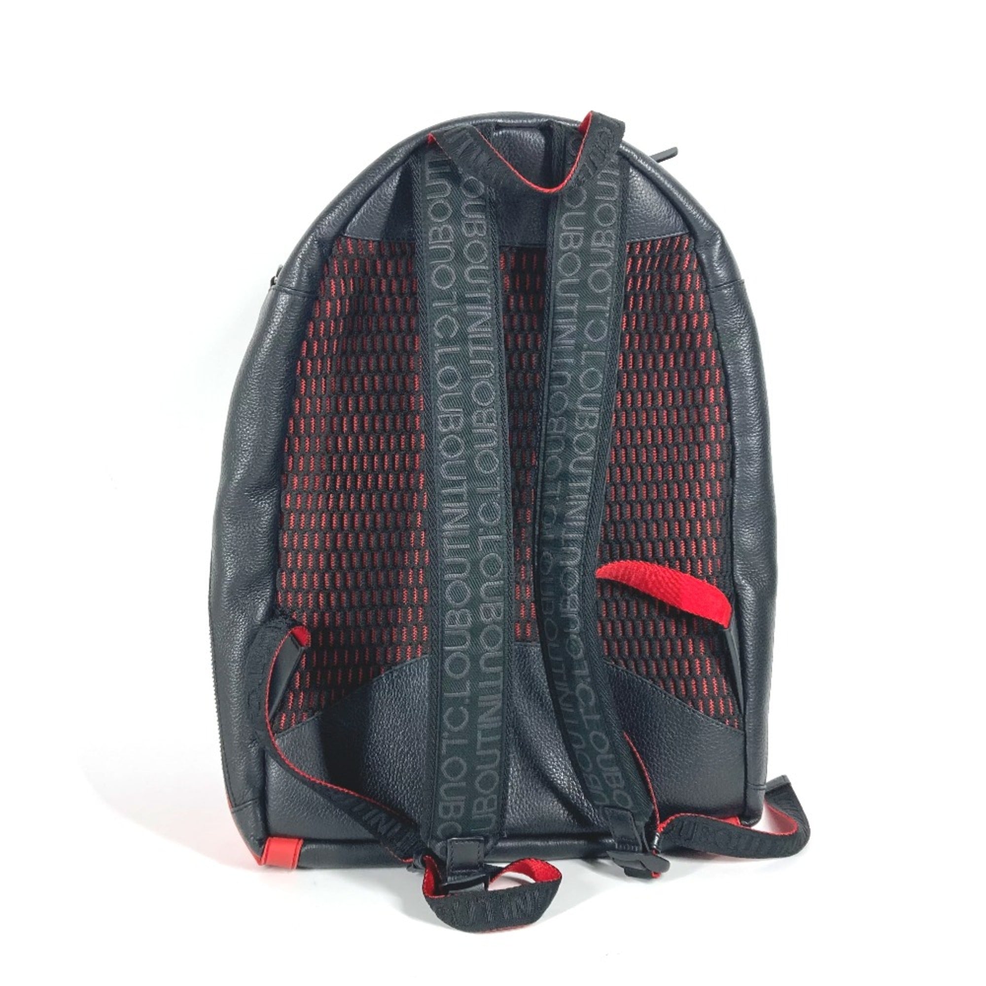 Christian Louboutin Black Leather Backpack (Pre-Owned)