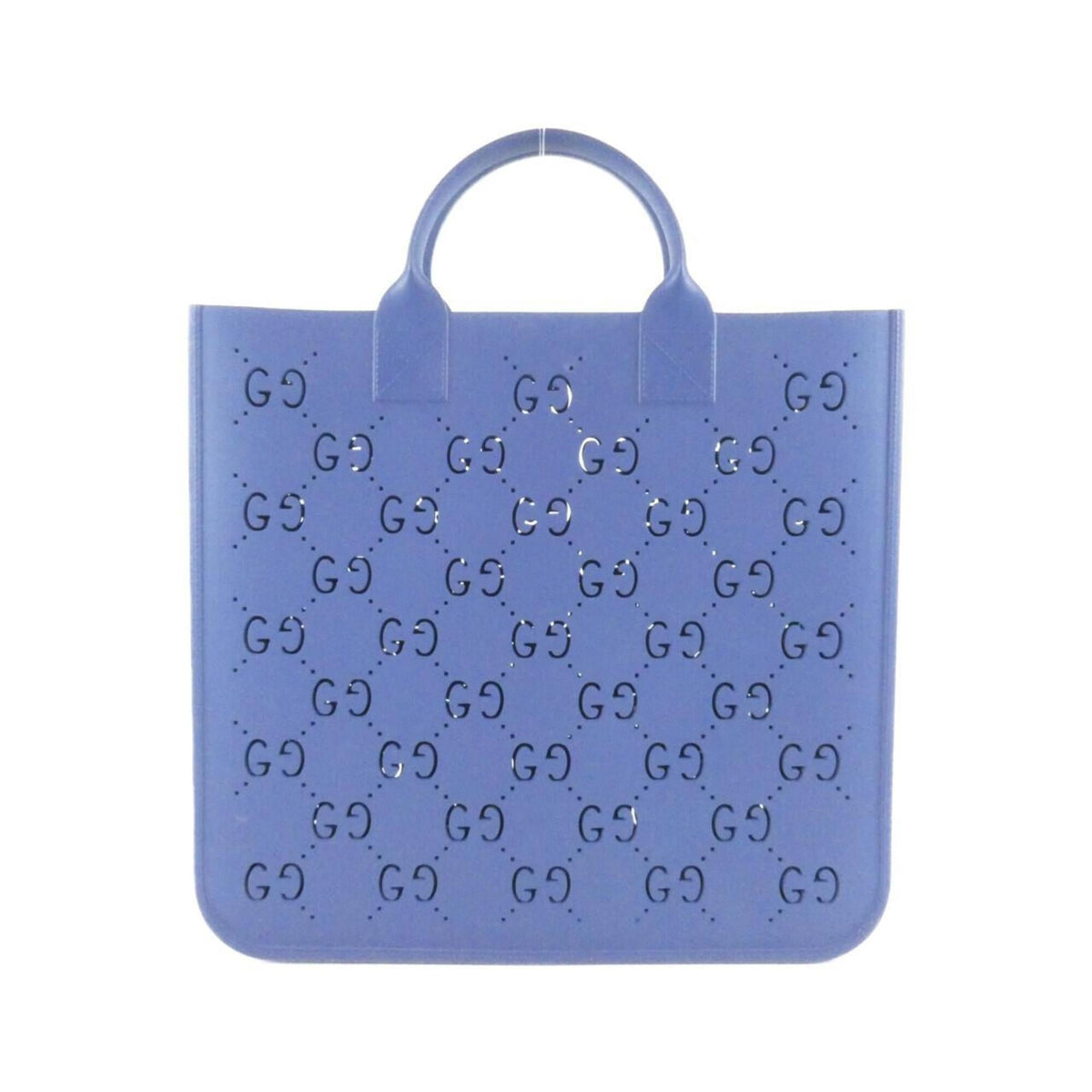 Gucci Blue Rubber Handbag (Pre-Owned)