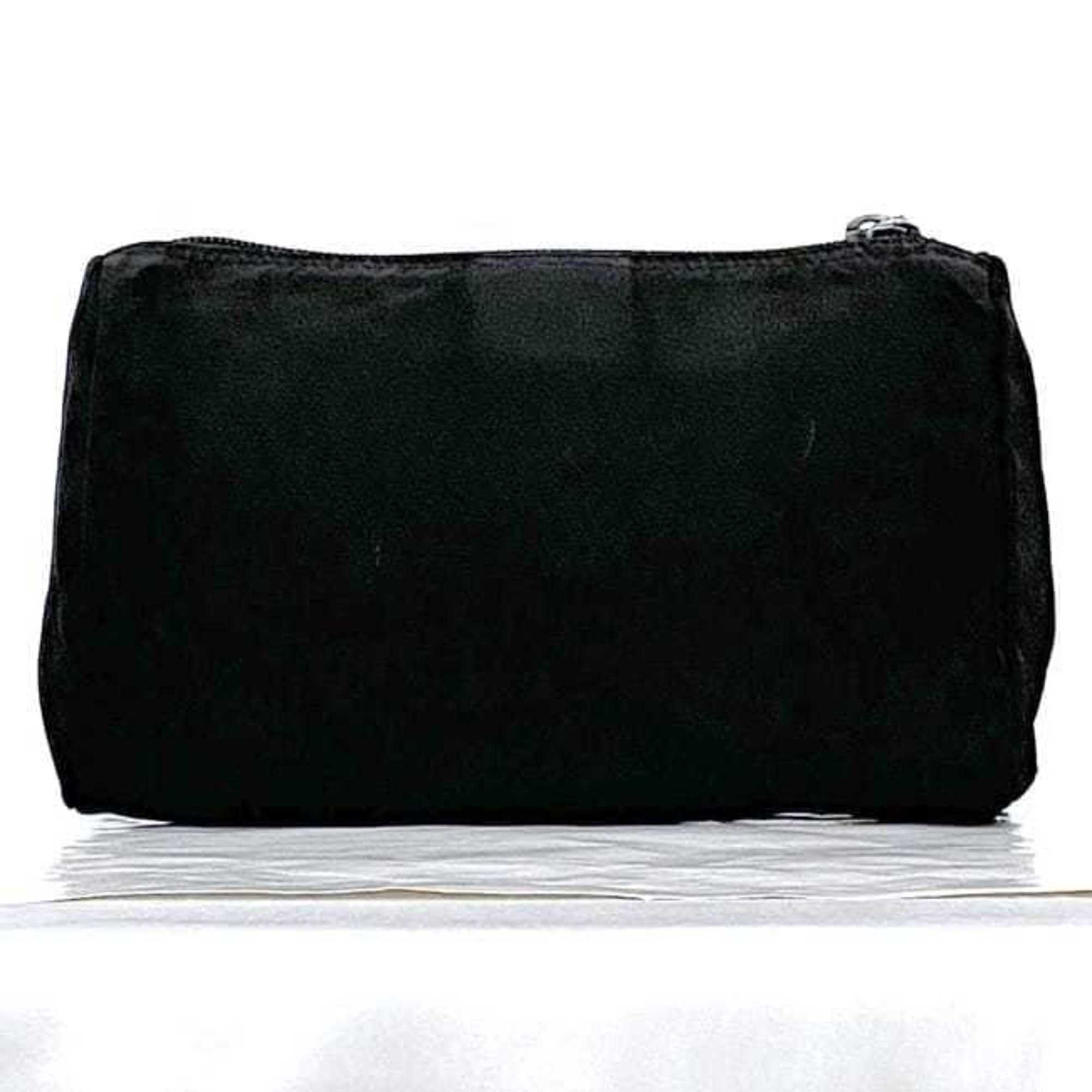 Prada Black Nero Nylon Pouch (Pre-Owned)