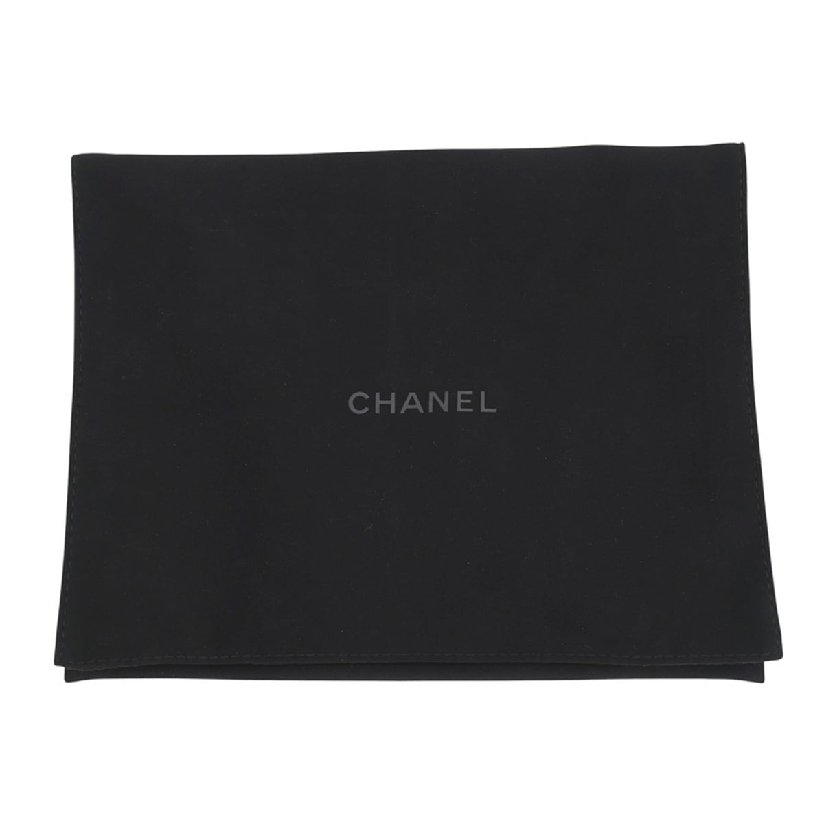 Chanel Beige Black Cotton Handbag (Pre-Owned)