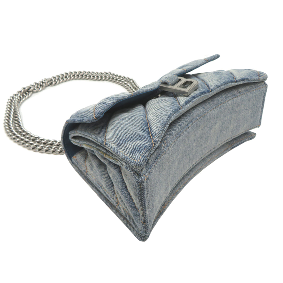 Balenciaga Blue Denim Shoulder Bag (Pre-Owned)