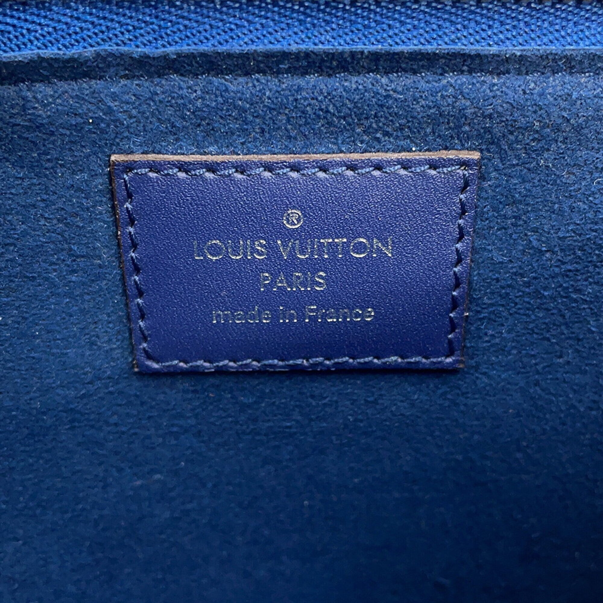 Louis Vuitton Blue Handbag Pochette Shoulder Bag (Pre-Owned)