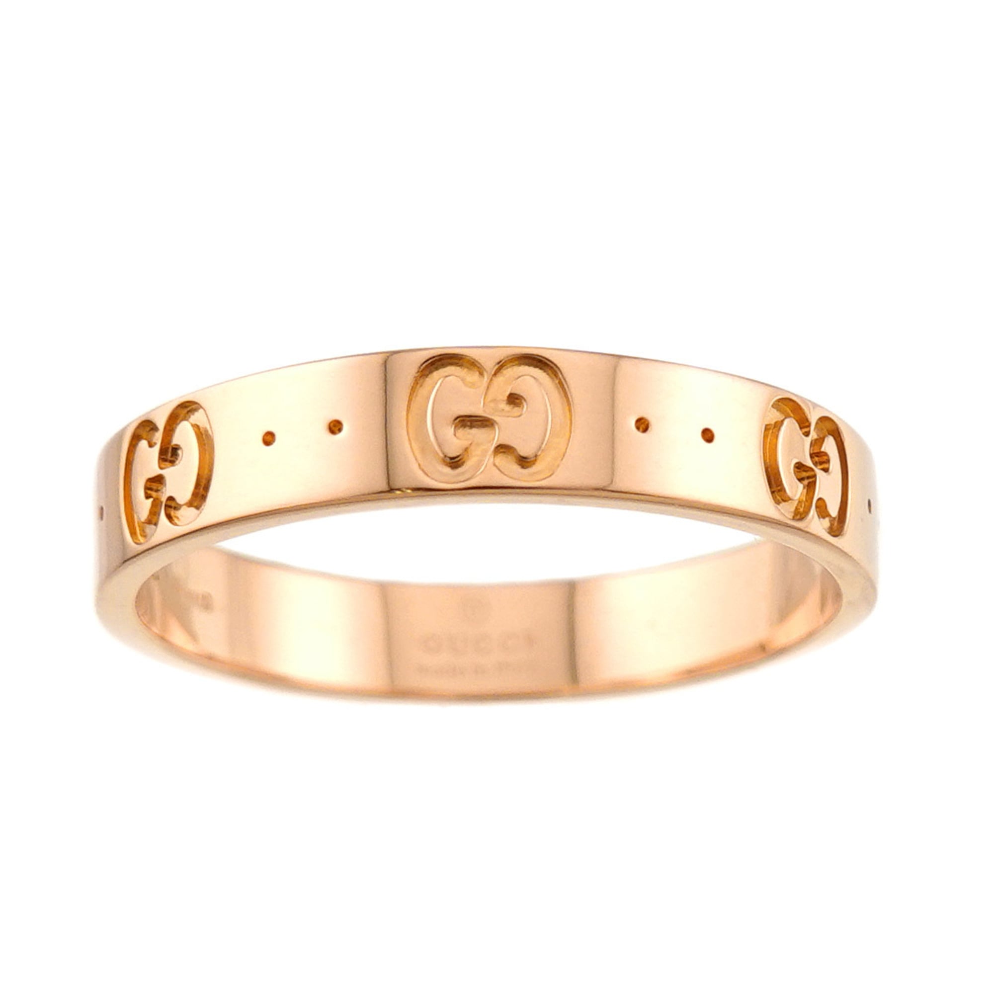 Gucci Pink Gold (18K) Band Ring (Pre-Owned)