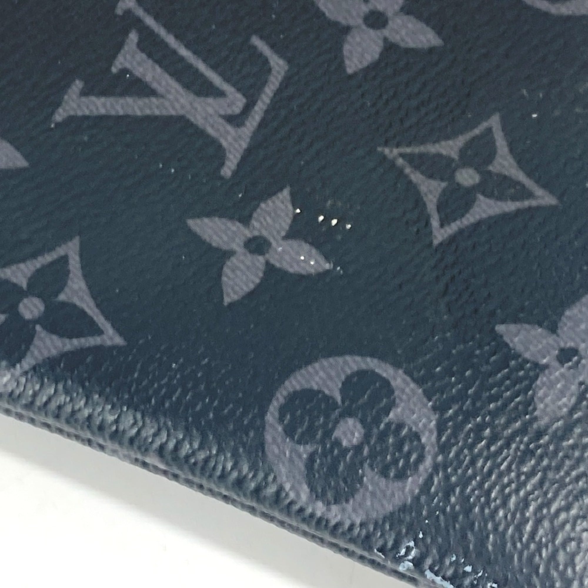 Louis Vuitton Black Monogram Eclipse Monogram Eclipse Clutch Bag Pochette Pouch (Pre-Owned)