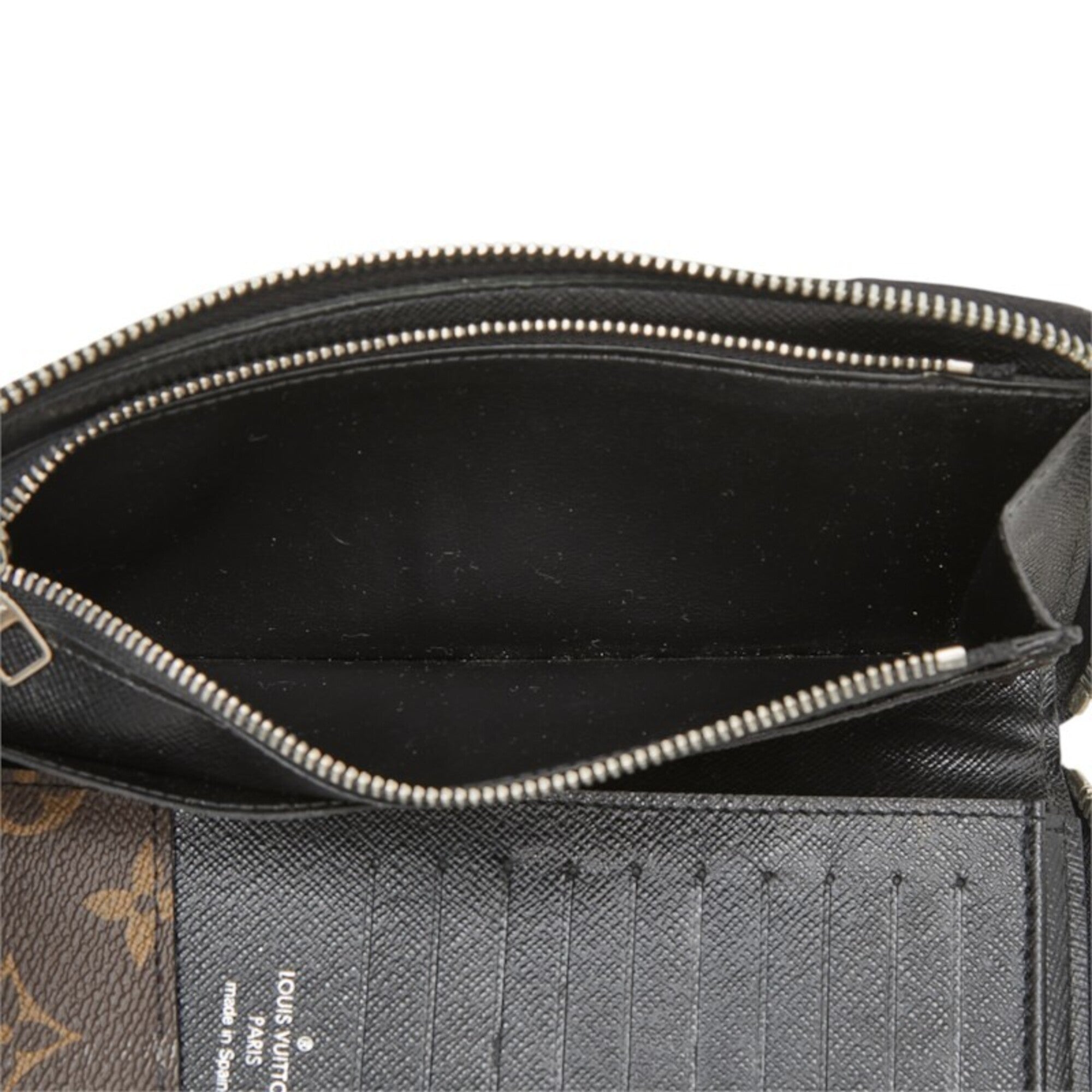 Louis Vuitton Black Brown Noir Pvc Leather Coin Purse/Coin Case (Pre-Owned)