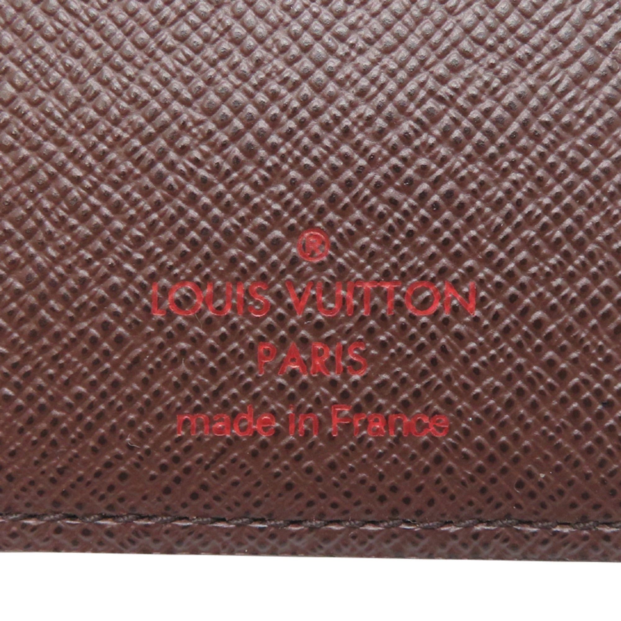 Louis Vuitton Brown Damier Canvas Long Wallet (Bi-Fold) (Pre-Owned)