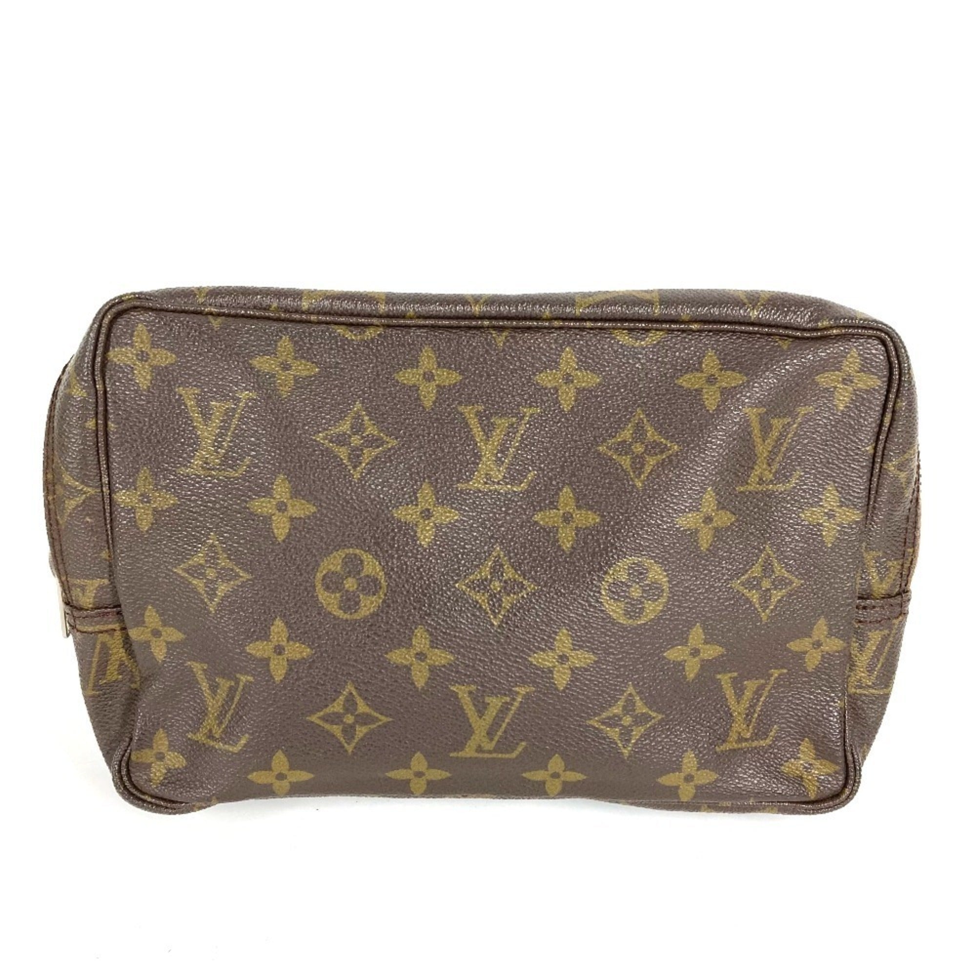 Louis Vuitton Brown Monogram Pouch (Pre-Owned)