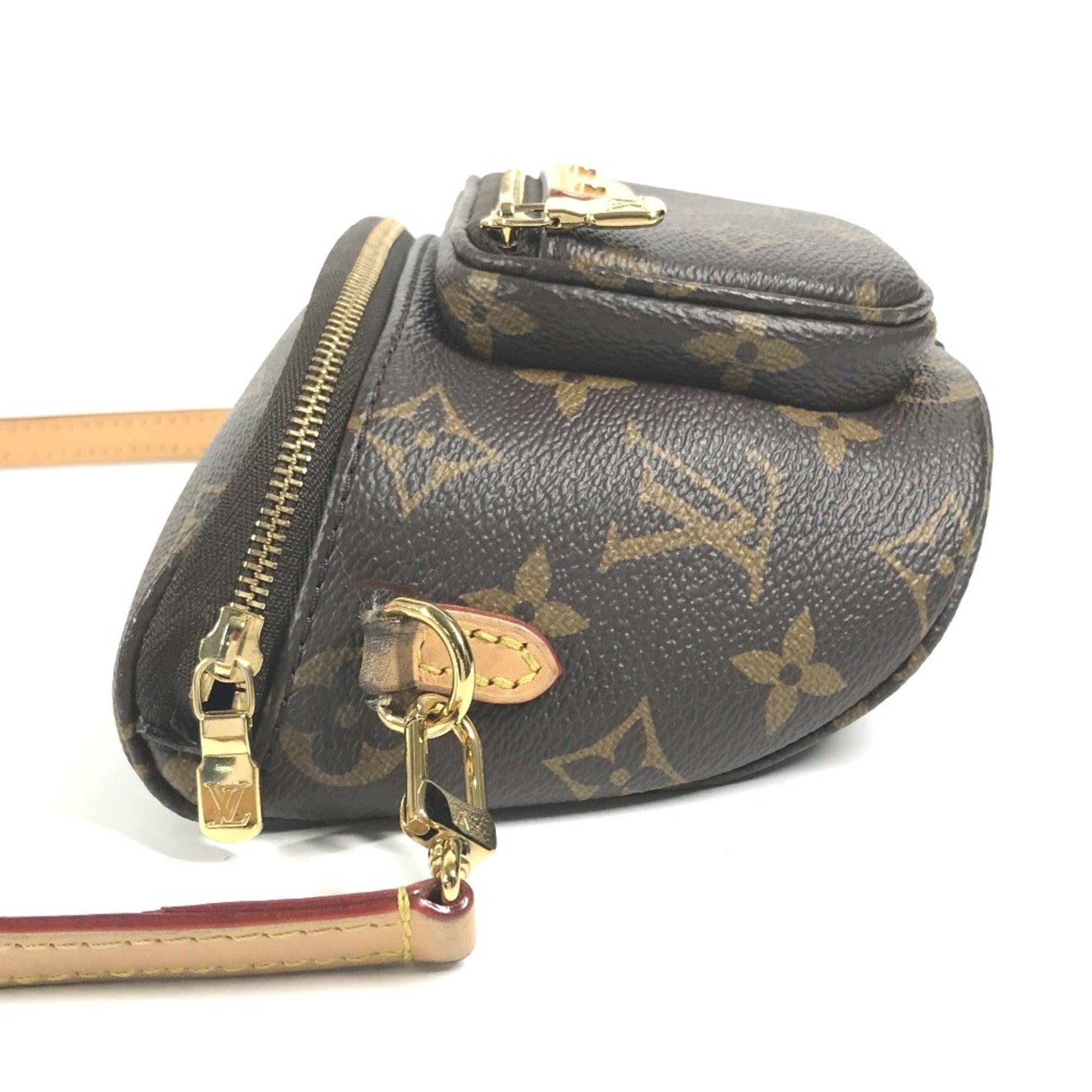 Louis Vuitton Brown Monogram Monogram Pochette Shoulder Bag Sling Bag (Pre-Owned)