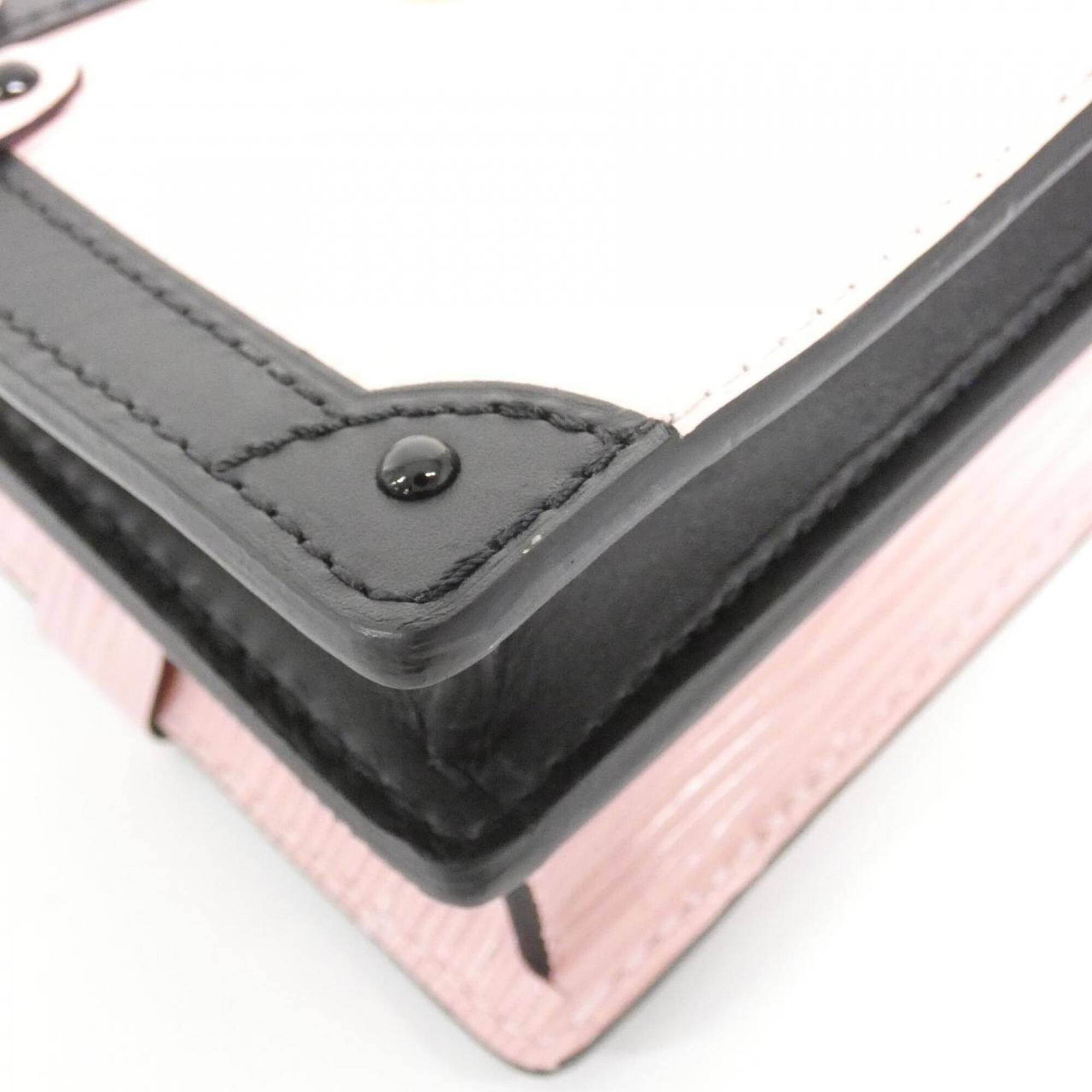 Louis Vuitton Pink Leather Shoulder Bag (Pre-Owned)