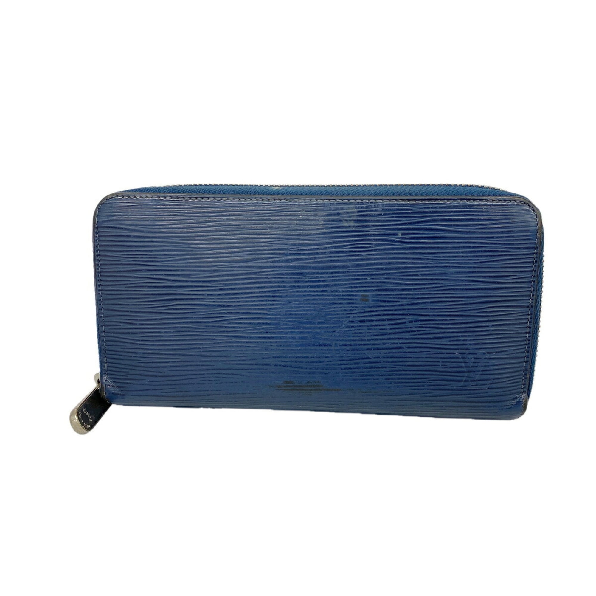 Louis Vuitton Navy Long Wallet (Bi-Fold) (Pre-Owned)