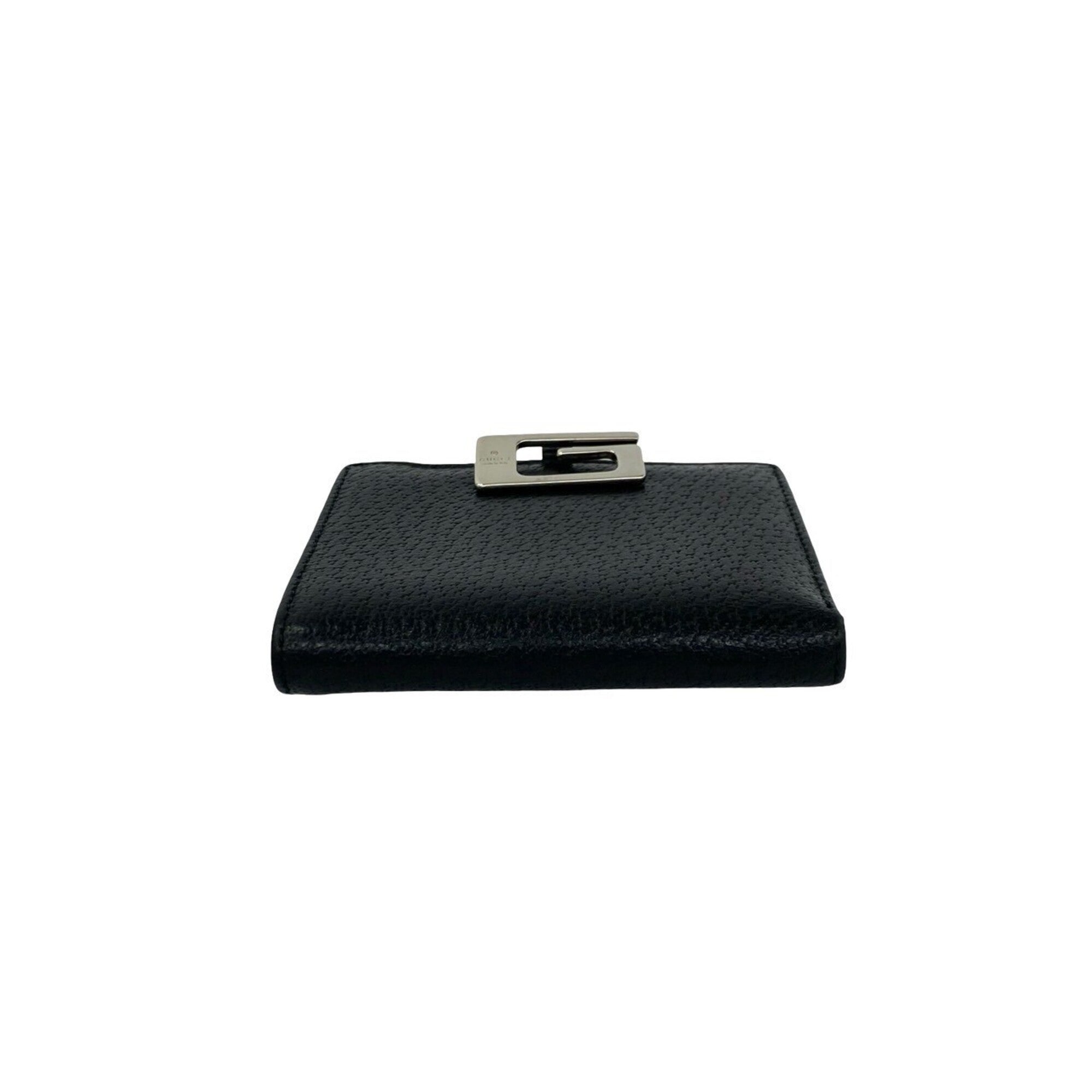 Gucci Black Leather Wallet (Bi-Fold) (Pre-Owned)