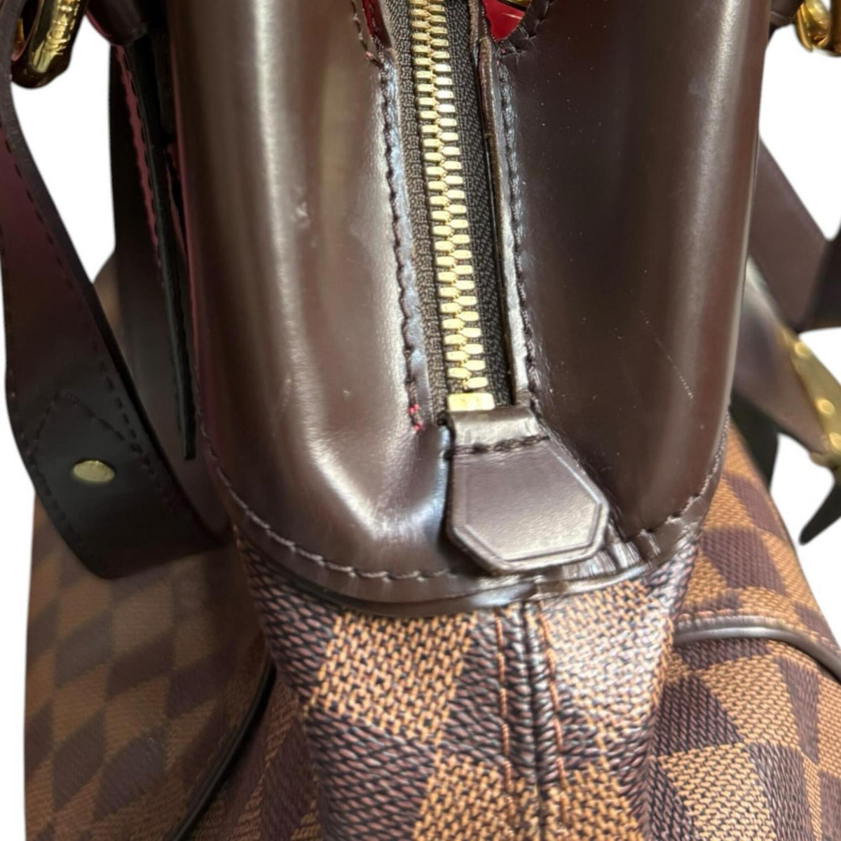 Louis Vuitton Damier Brown Damier Canvas Shoulder Bag (Pre-Owned)