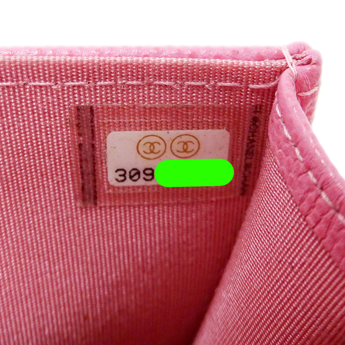 Chanel Pink Grained Calfskin Handbag Shoulder Bag (Pre-Owned)