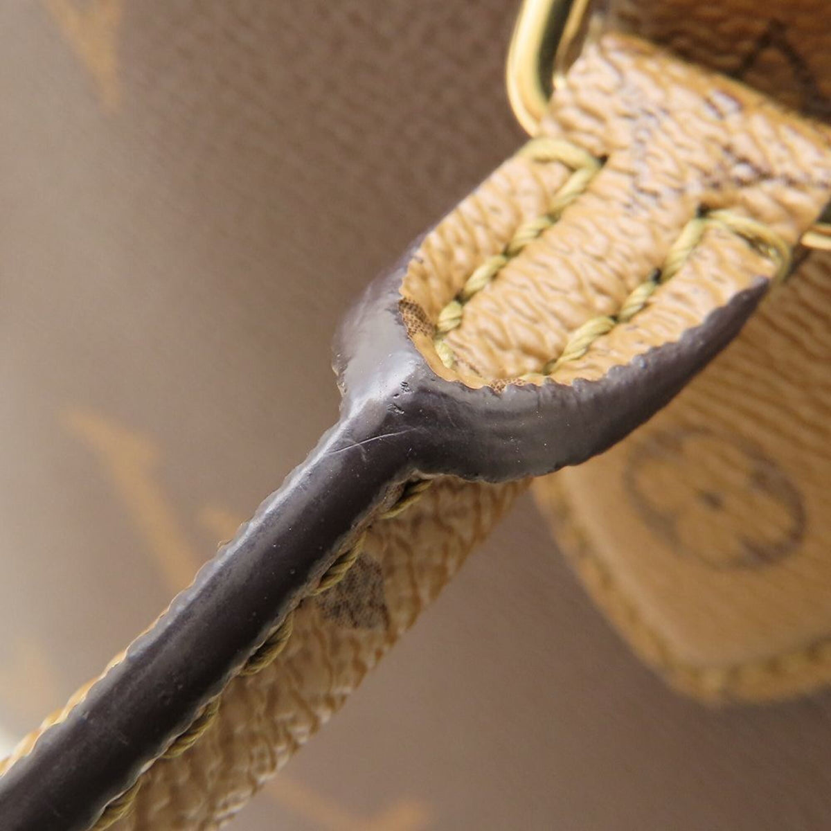 Louis Vuitton Brown Monogram Monogram Reverse Handbag (Pre-Owned)
